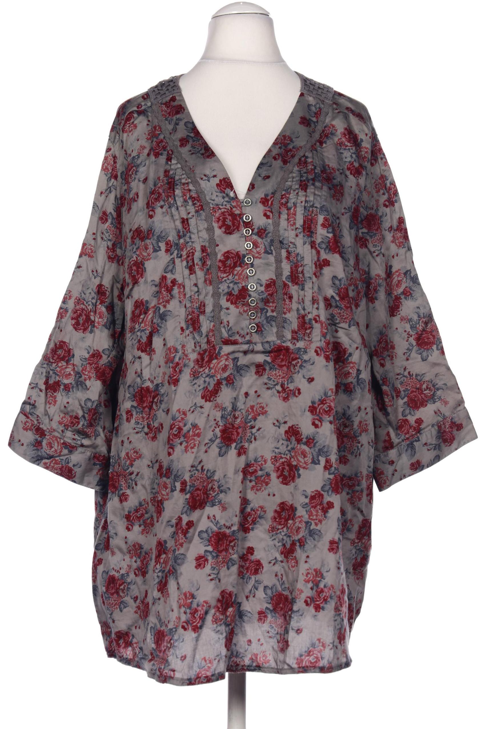 

Ulla Popken Damen Bluse, grau, Gr. 38