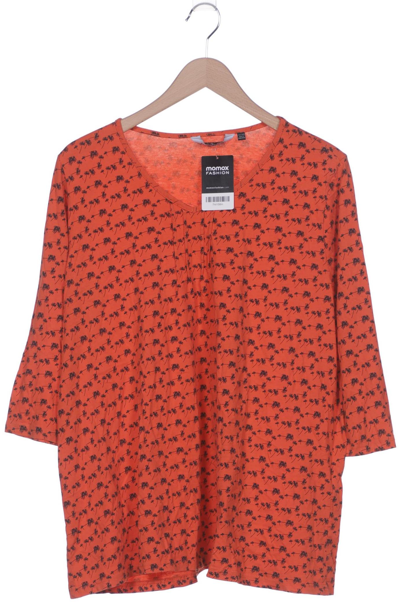 

Ulla Popken Damen Langarmshirt, orange, Gr. 46