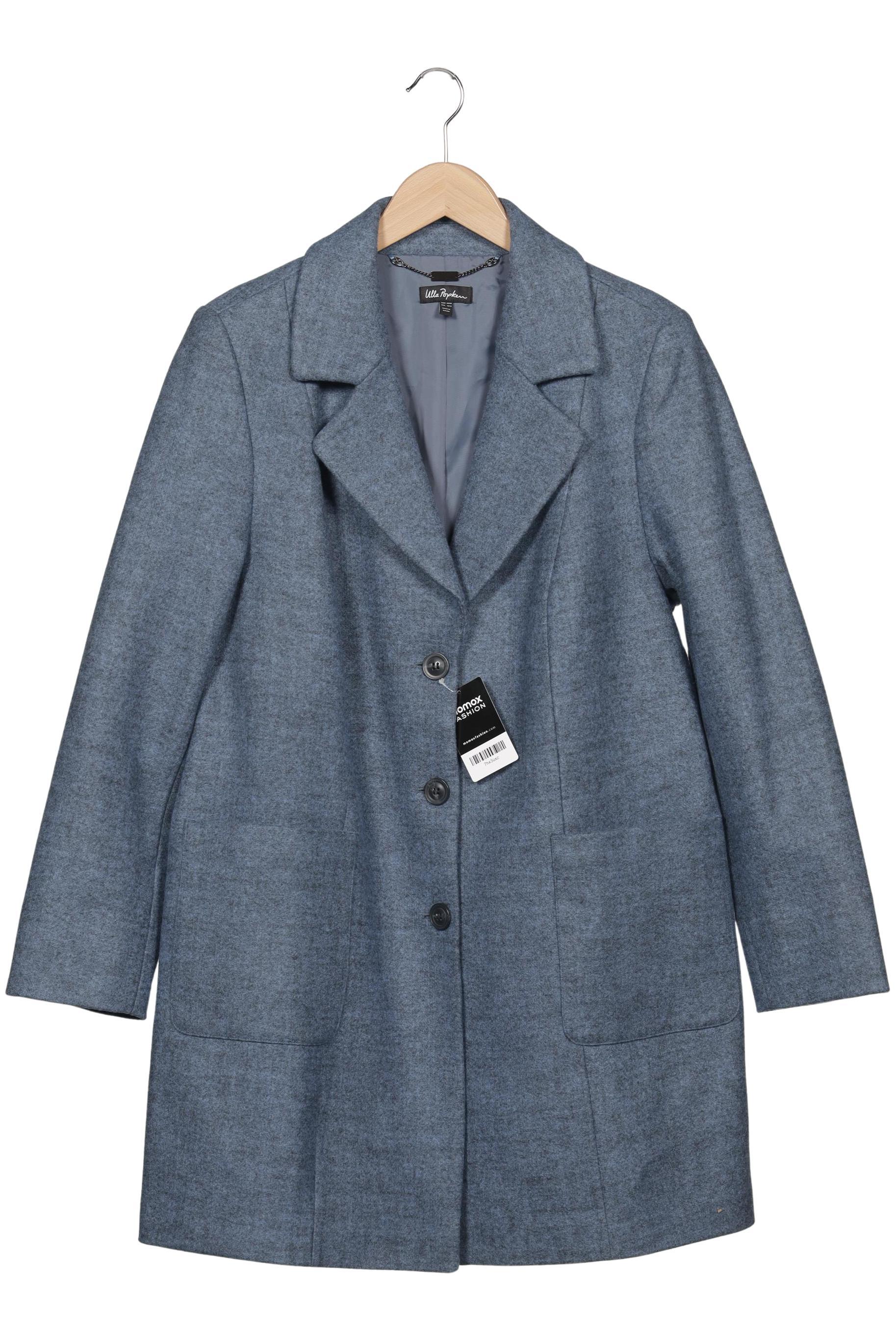 

Ulla Popken Damen Mantel, blau, Gr. 42