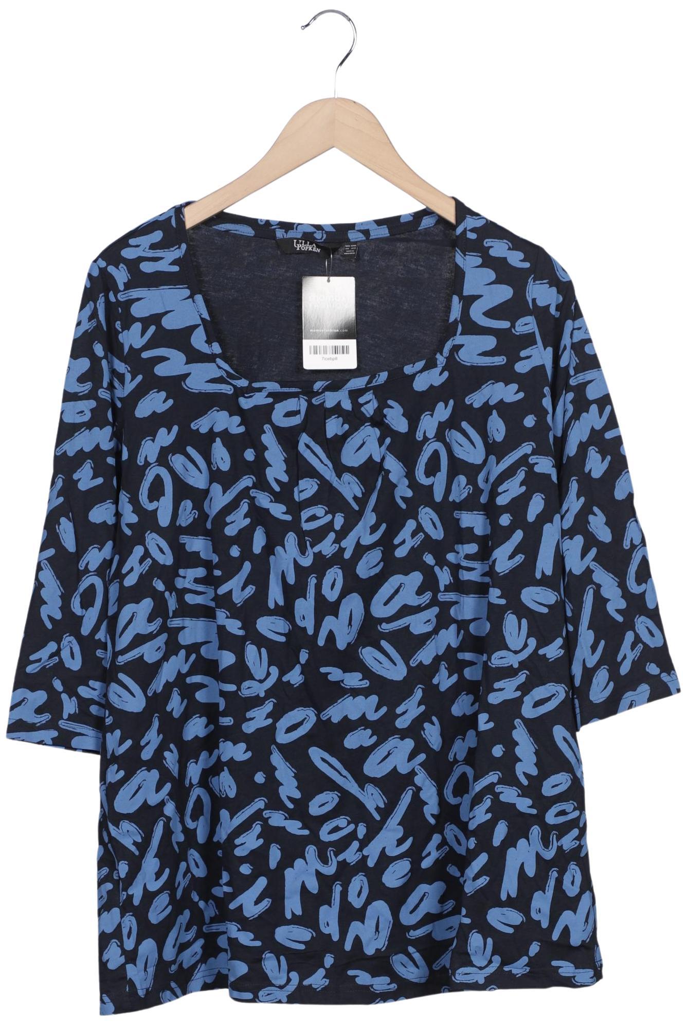 

Ulla Popken Damen Langarmshirt, marineblau, Gr. 42