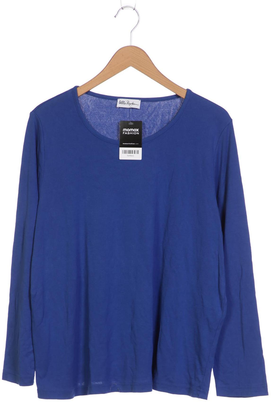 

Ulla Popken Damen Langarmshirt, blau, Gr. 50