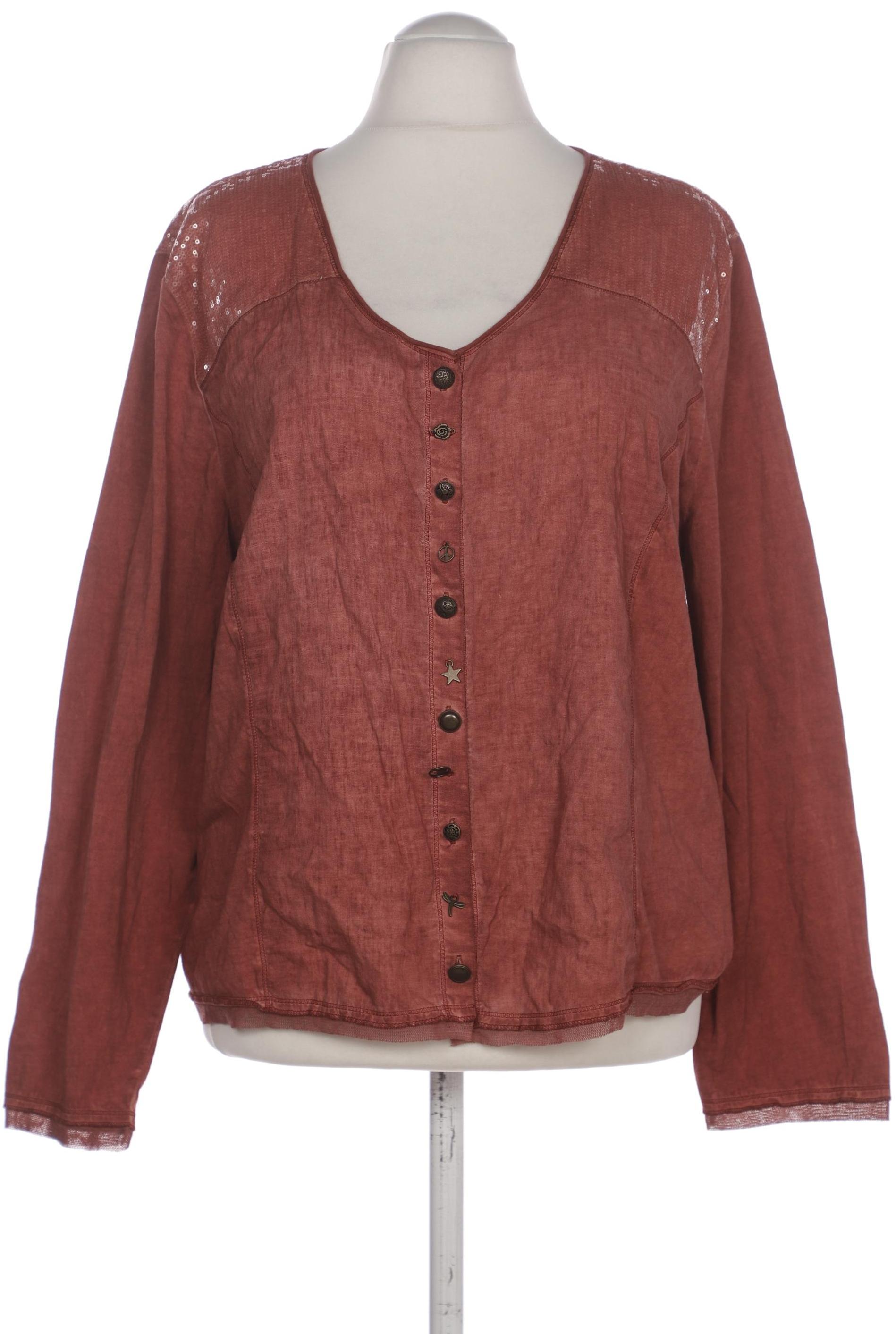

Ulla Popken Damen Bluse, rot, Gr. 52