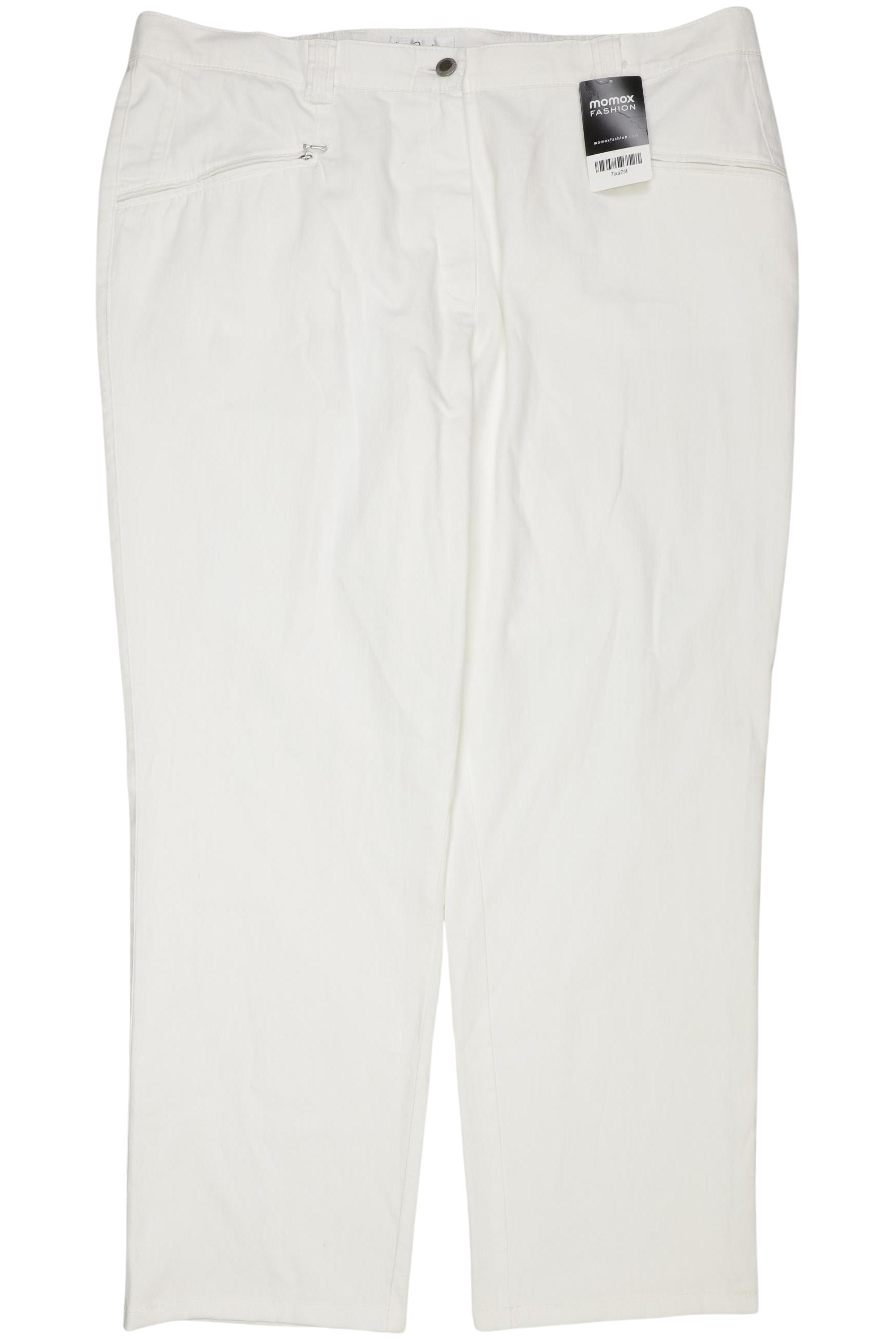 

Ulla Popken Damen Jeans, weiß, Gr. 50