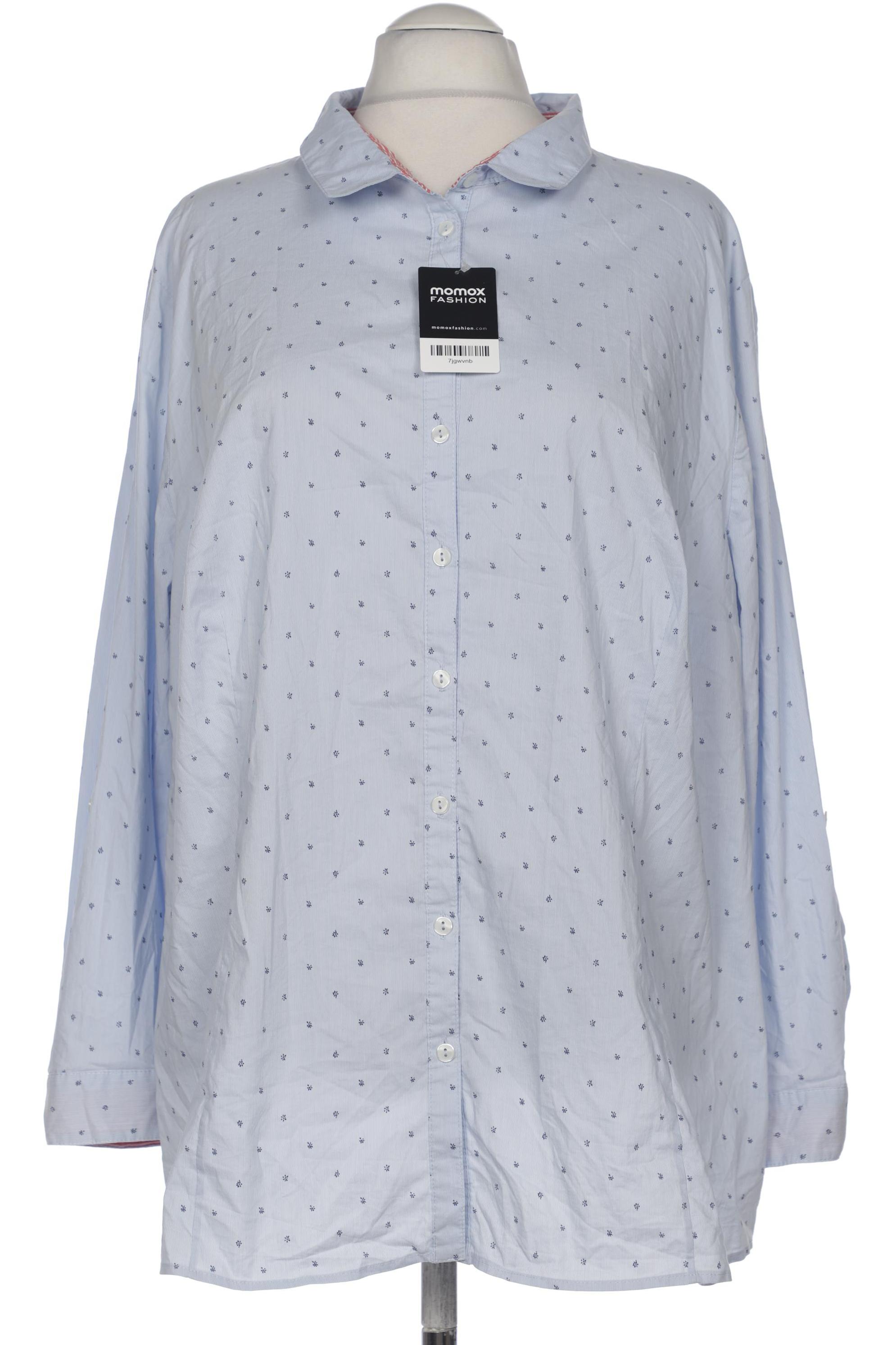 

Ulla Popken Damen Bluse, blau, Gr. 54