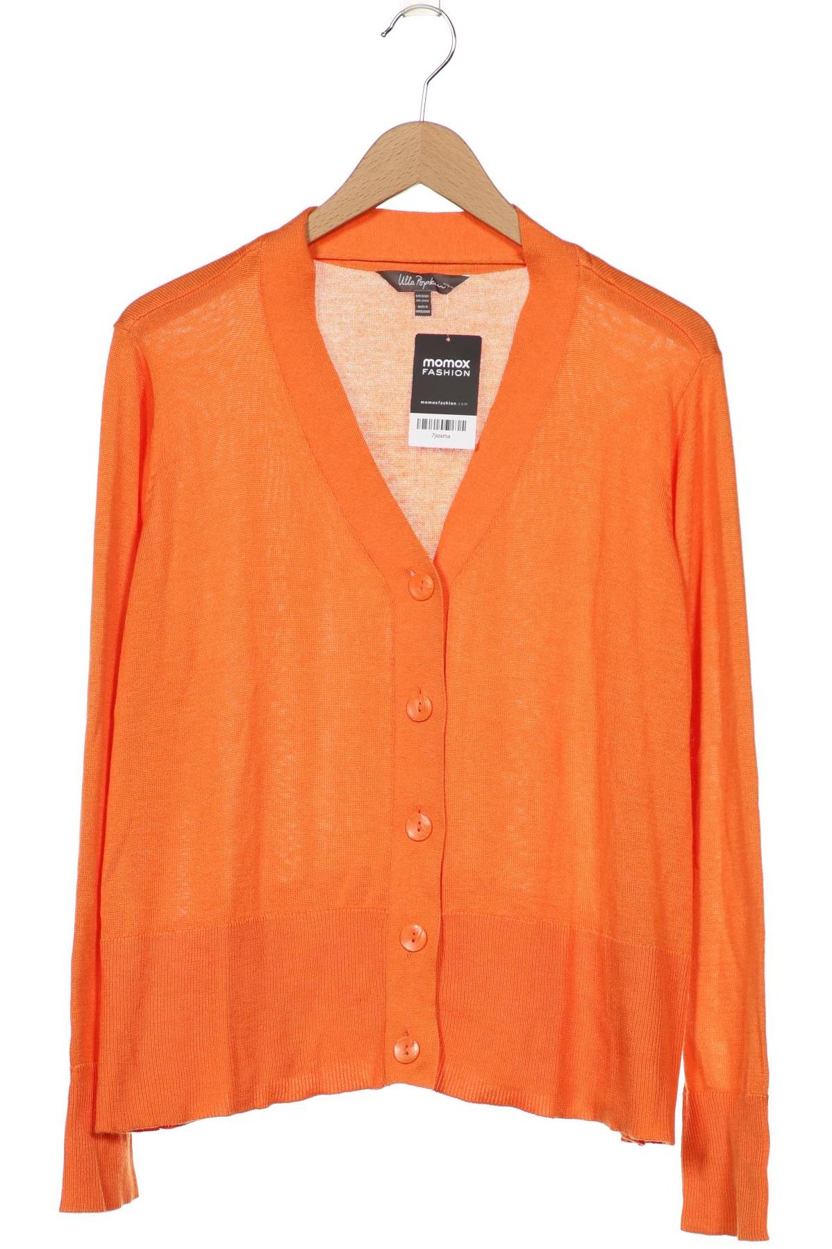 

Ulla Popken Damen Strickjacke, orange, Gr. 50