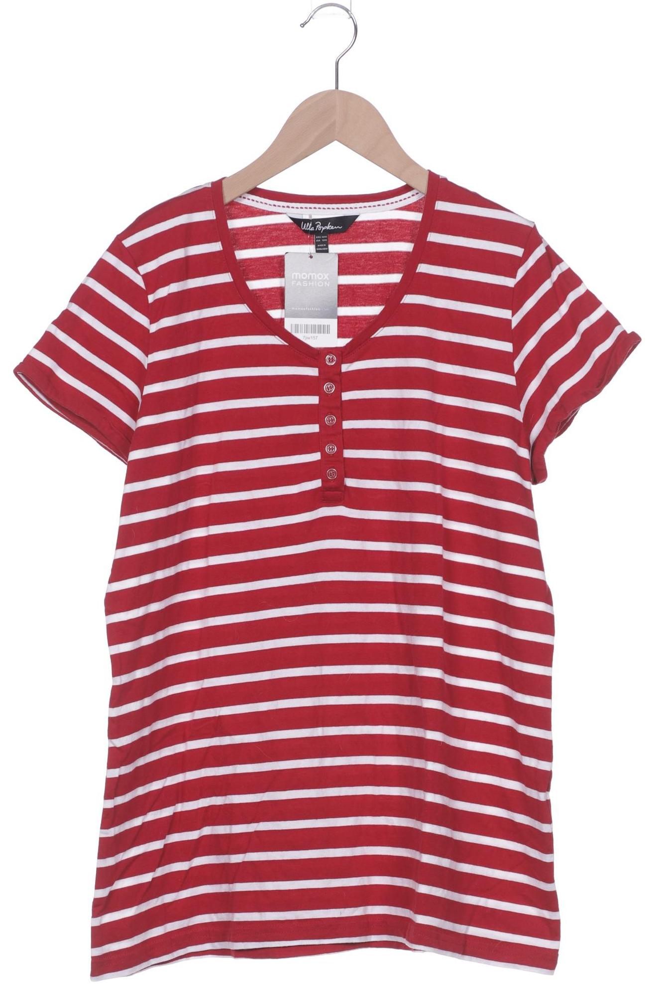 

Ulla Popken Damen T-Shirt, rot, Gr. 42