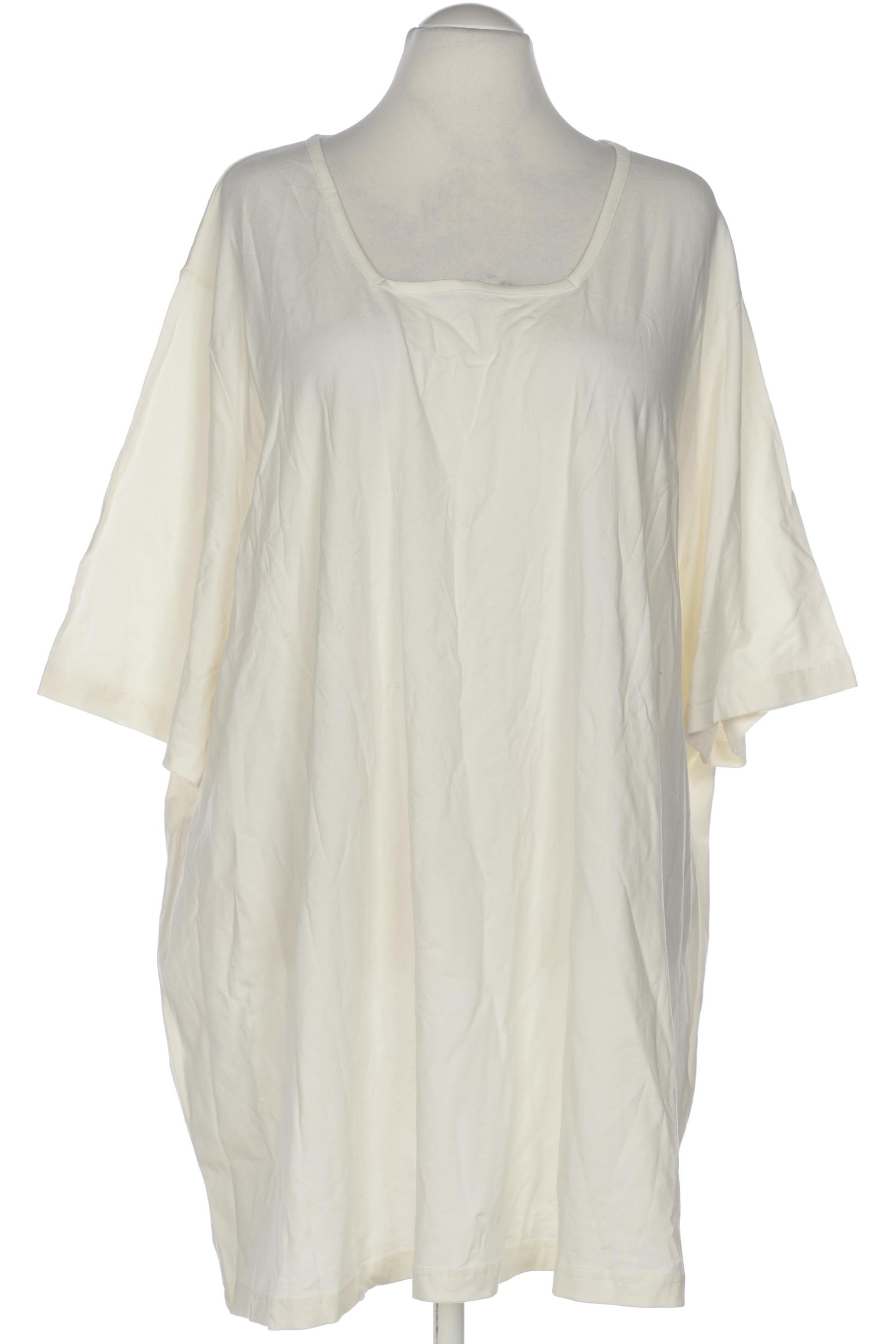 

Ulla Popken Damen T-Shirt, cremeweiß, Gr. 62