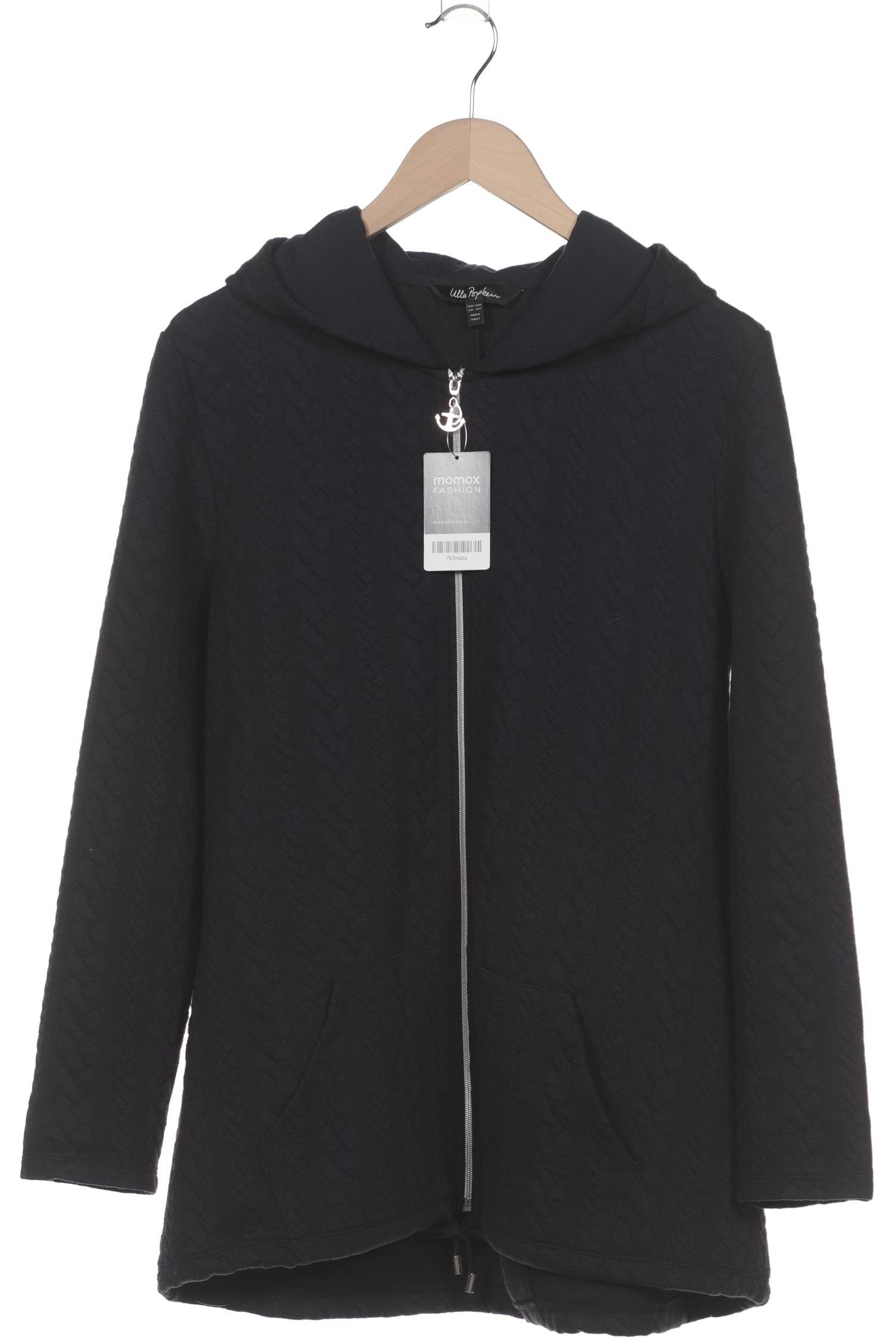 

Ulla Popken Damen Kapuzenpullover, schwarz, Gr. 42