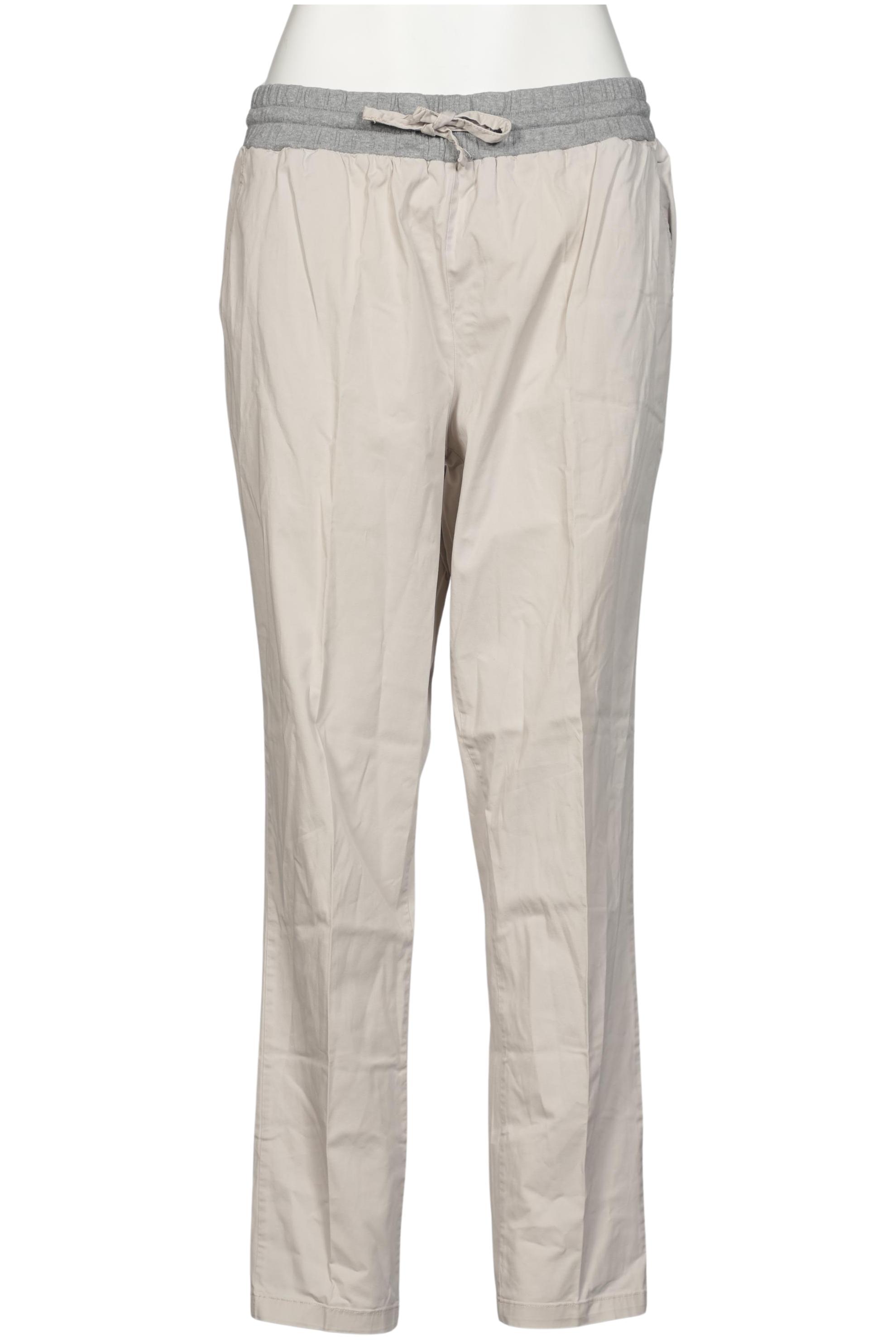 

Ulla Popken Damen Stoffhose, beige, Gr. 48