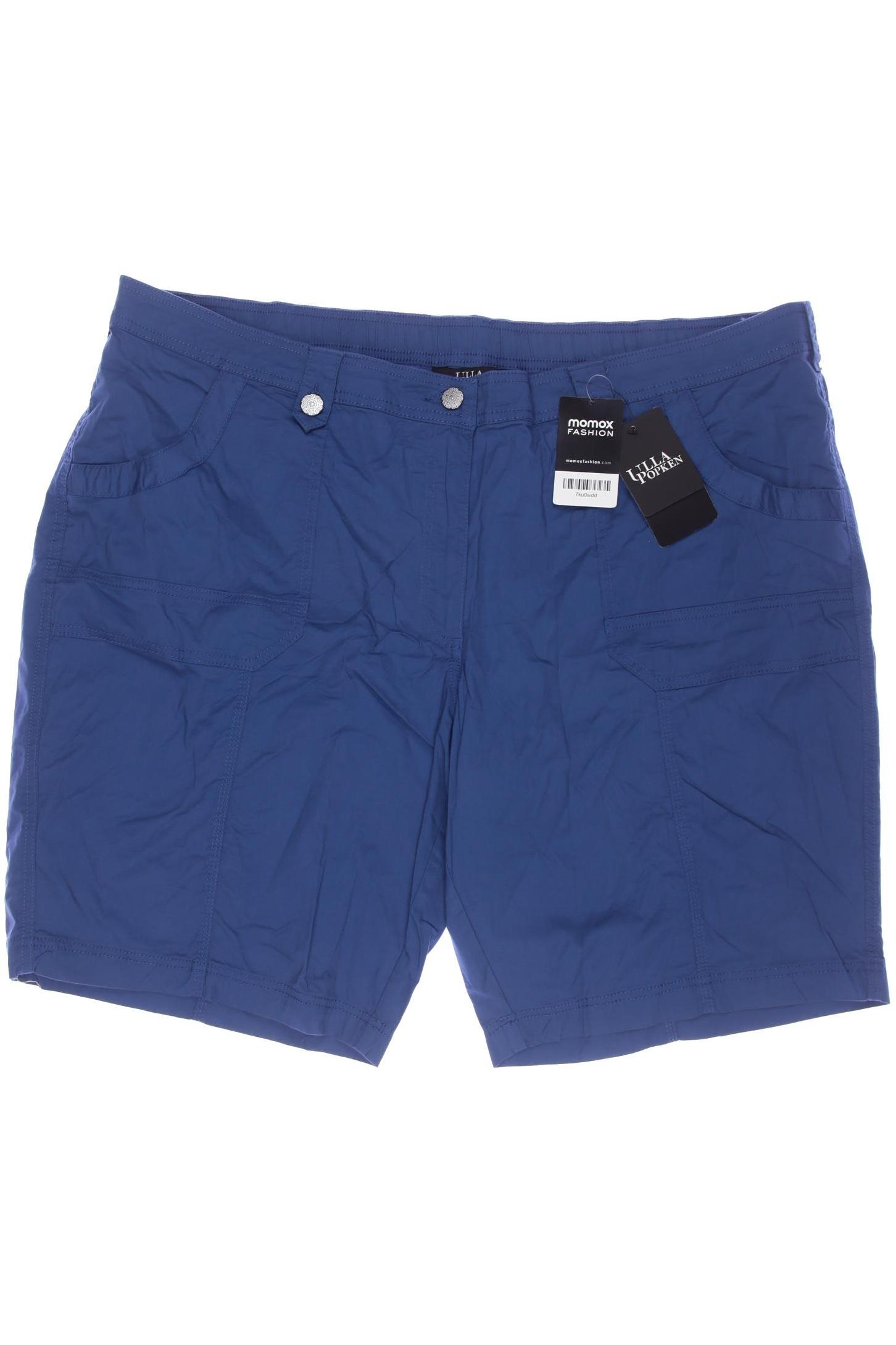 

Ulla Popken Damen Shorts, blau, Gr. 54