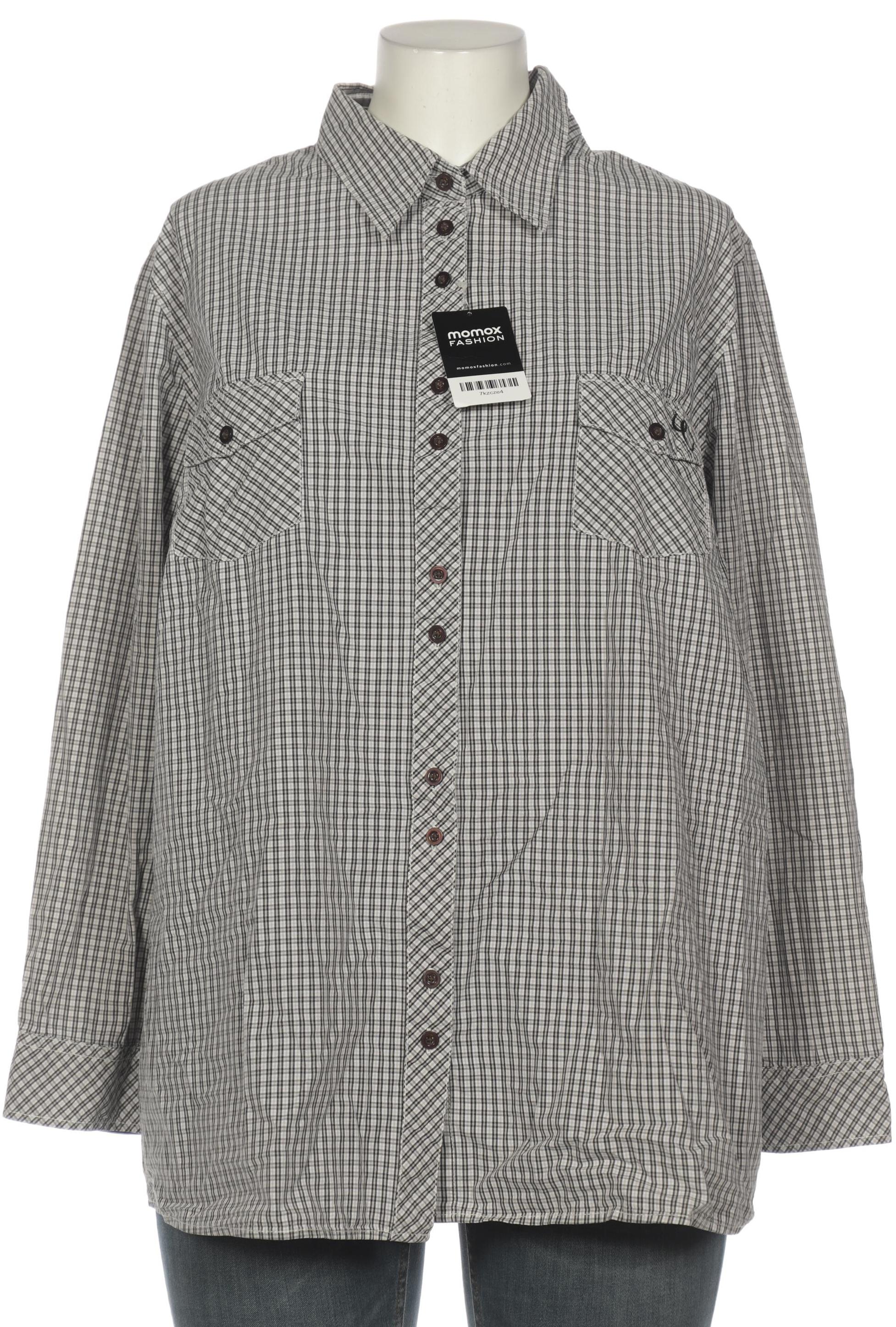 

Ulla Popken Damen Bluse, grau, Gr. 50