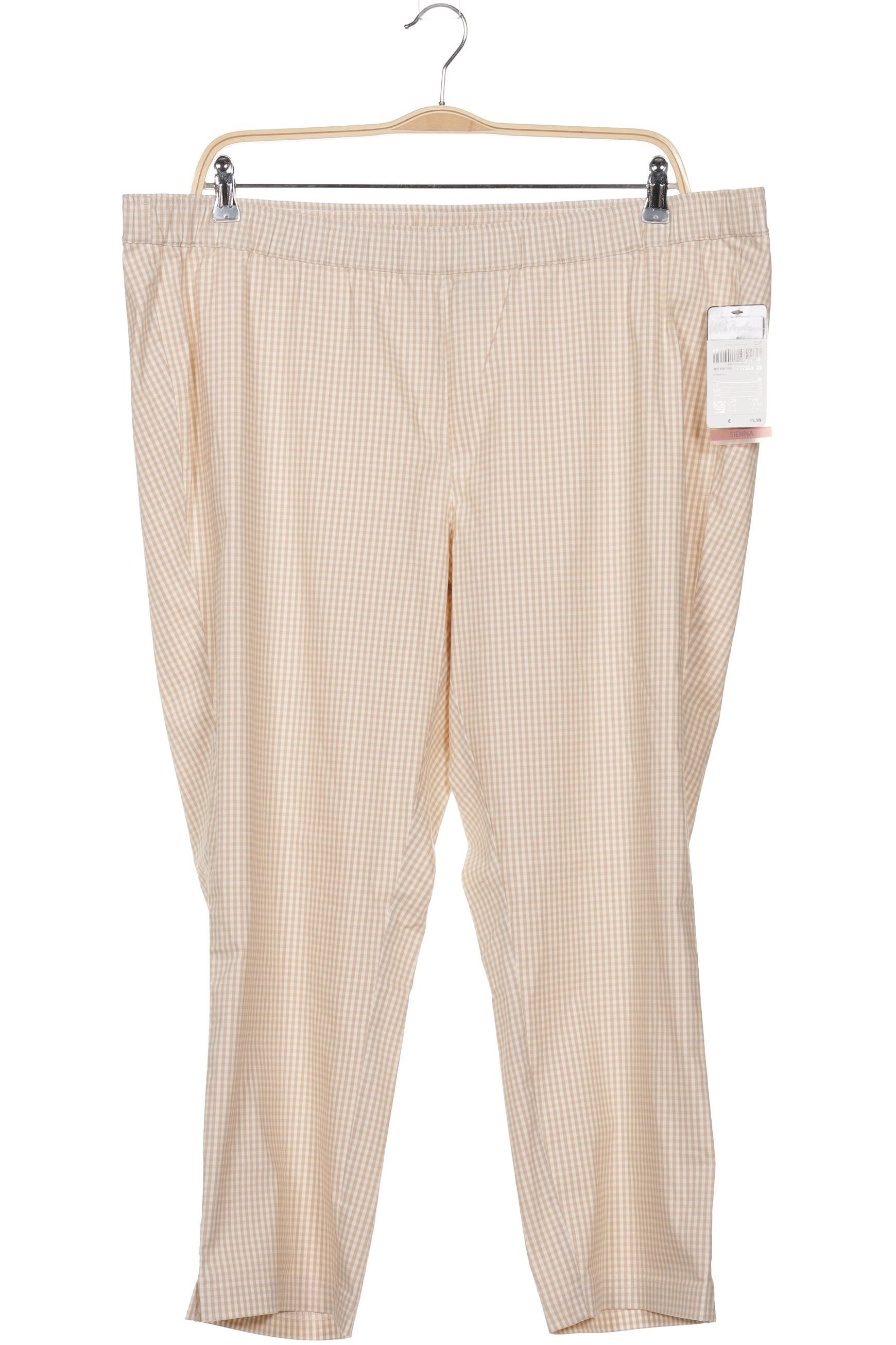 

Ulla Popken Damen Stoffhose, beige, Gr. 52