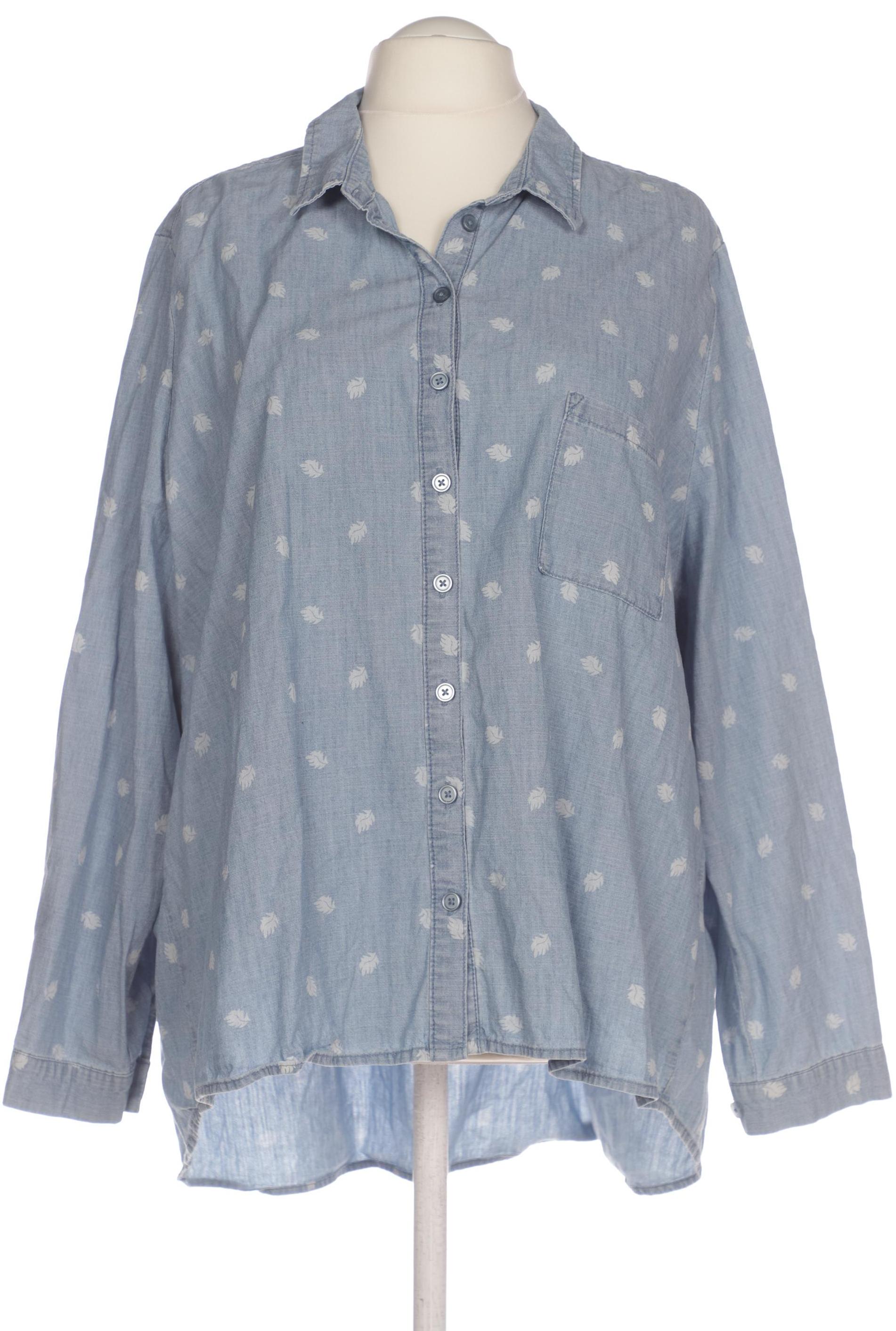 

Ulla Popken Damen Bluse, hellblau, Gr. 54