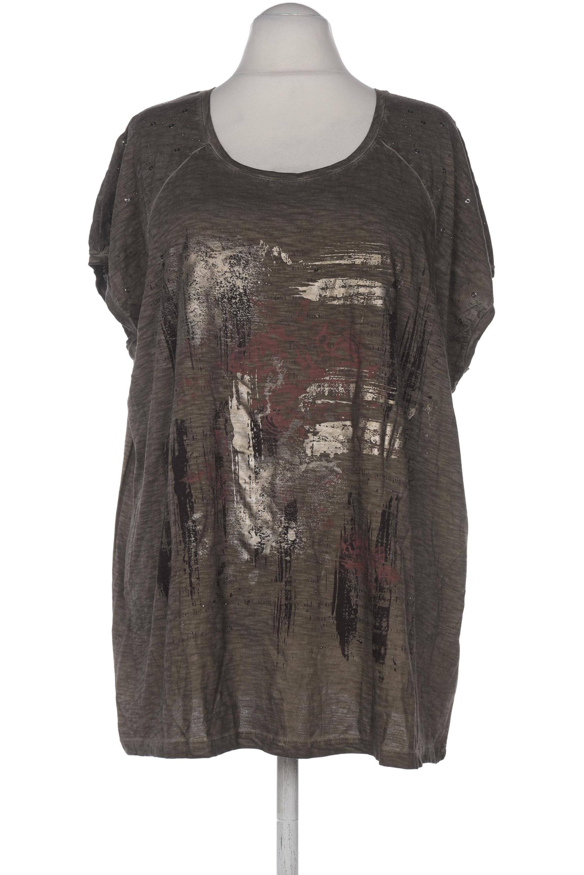 

Ulla Popken Damen T-Shirt, braun, Gr. 50
