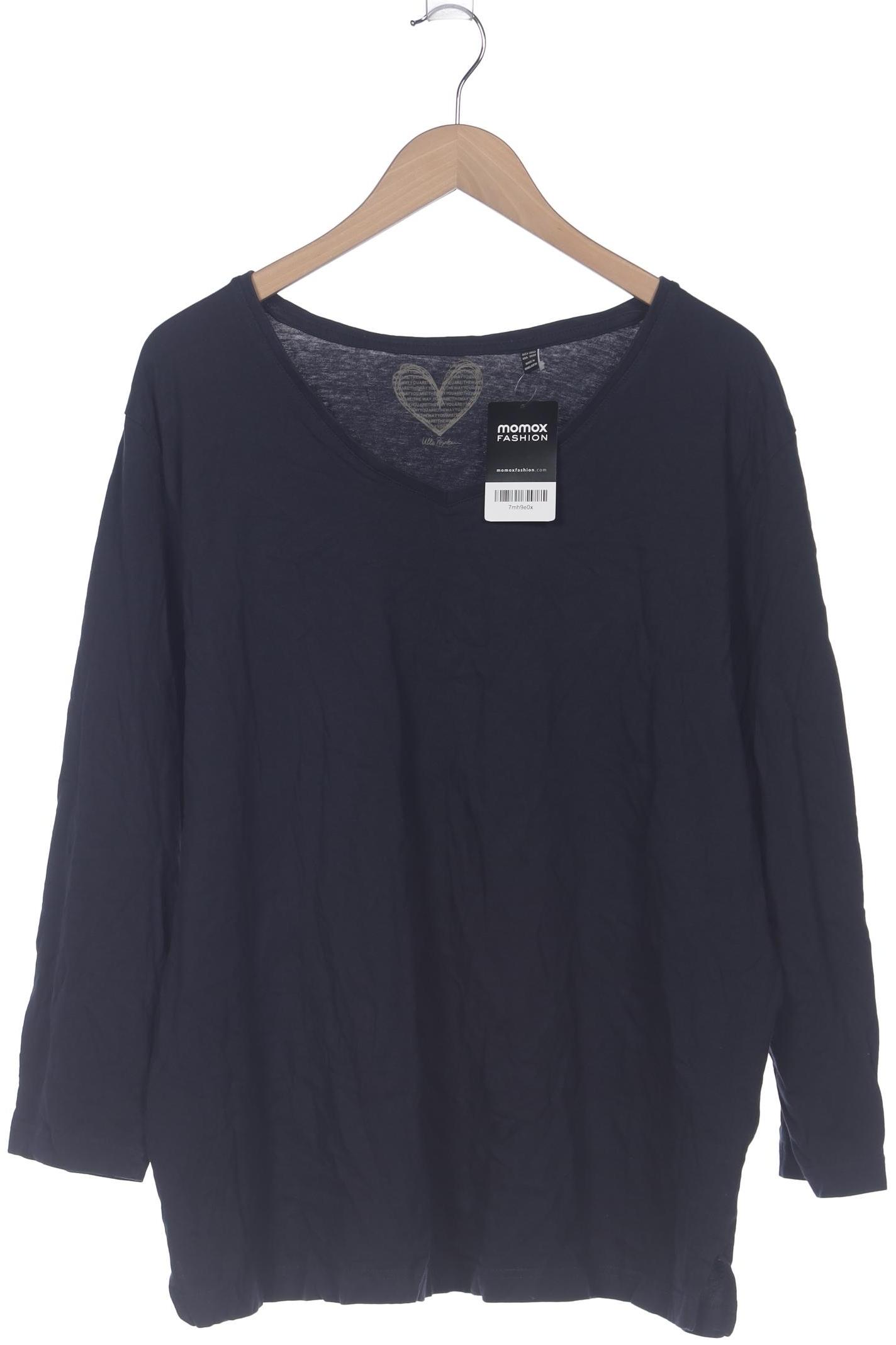 

Ulla Popken Damen Langarmshirt, marineblau, Gr. 50