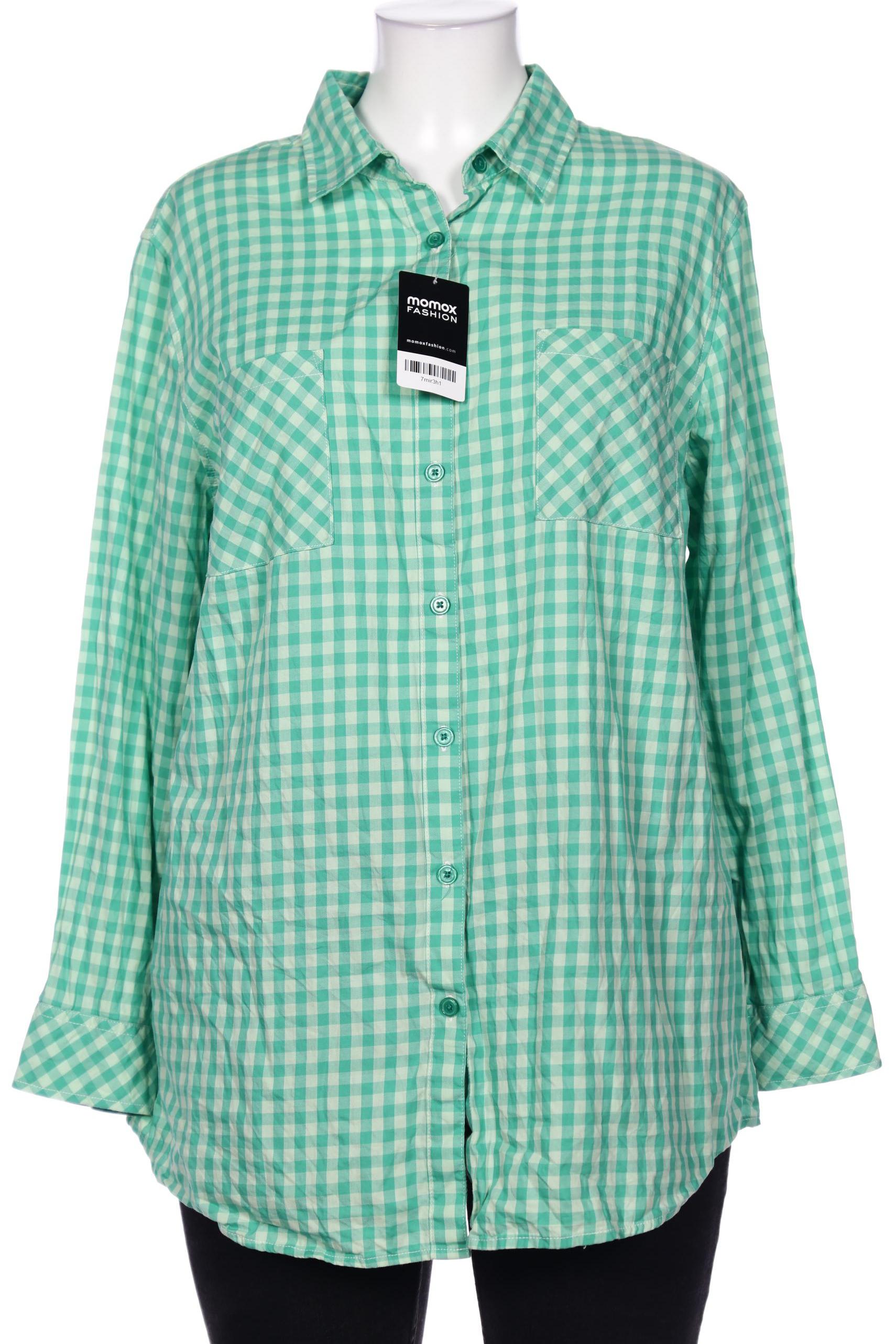 

Ulla Popken Damen Bluse, grün, Gr. 46