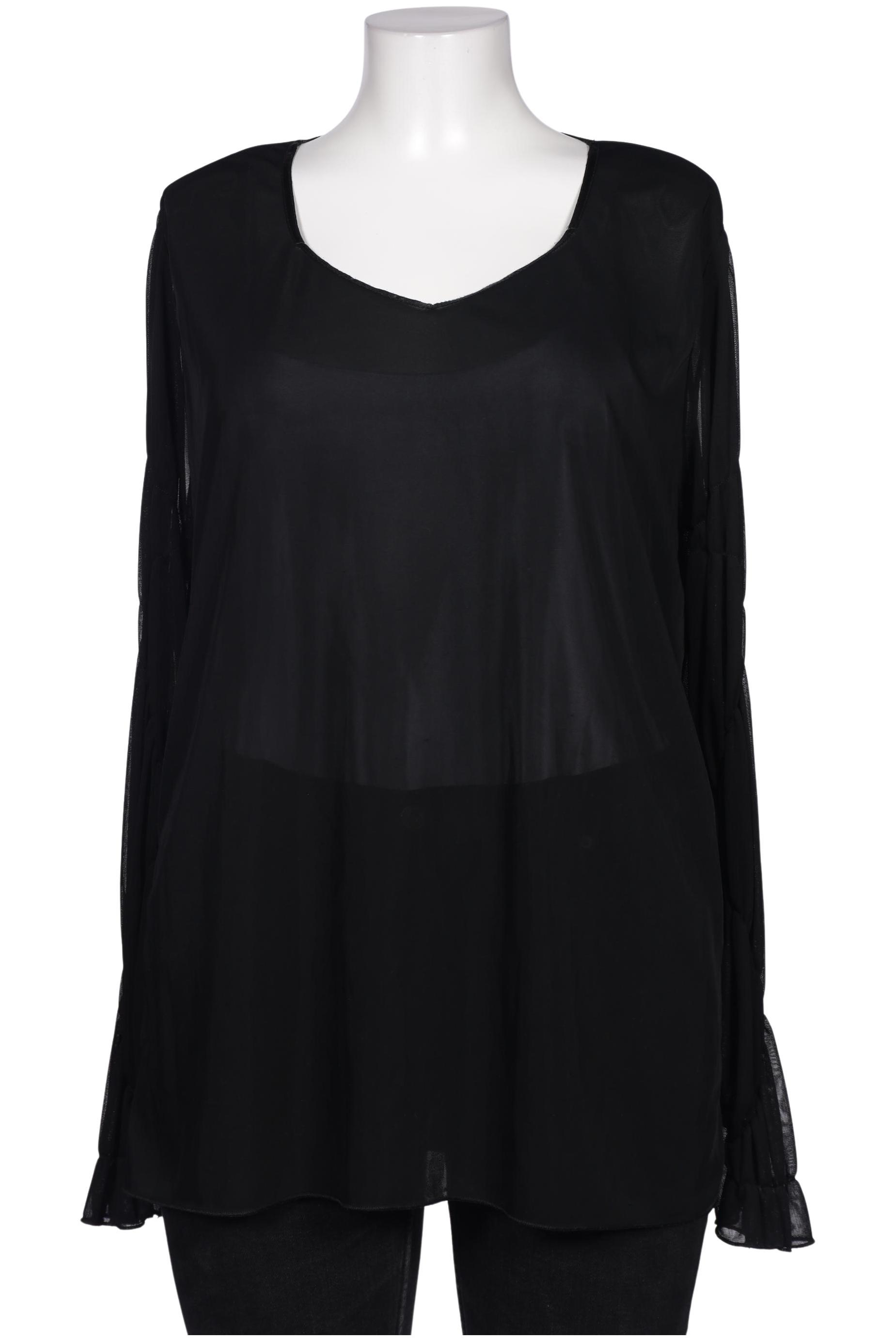 

Ulla Popken Damen Bluse, schwarz, Gr. 46