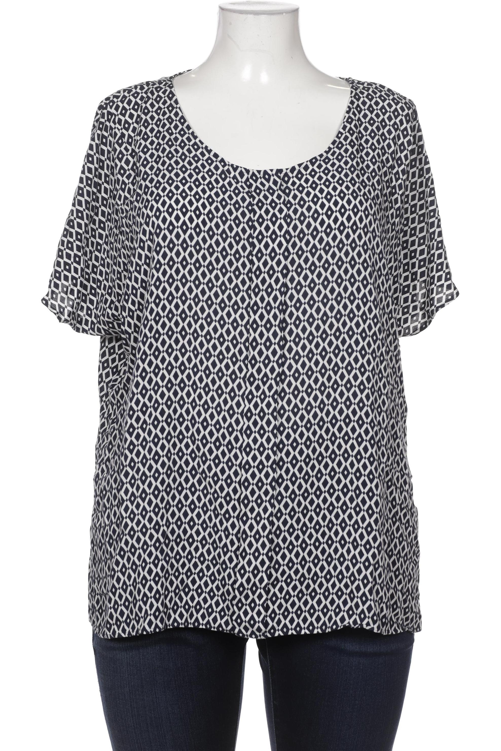 

Ulla Popken Damen Bluse, marineblau, Gr. 46