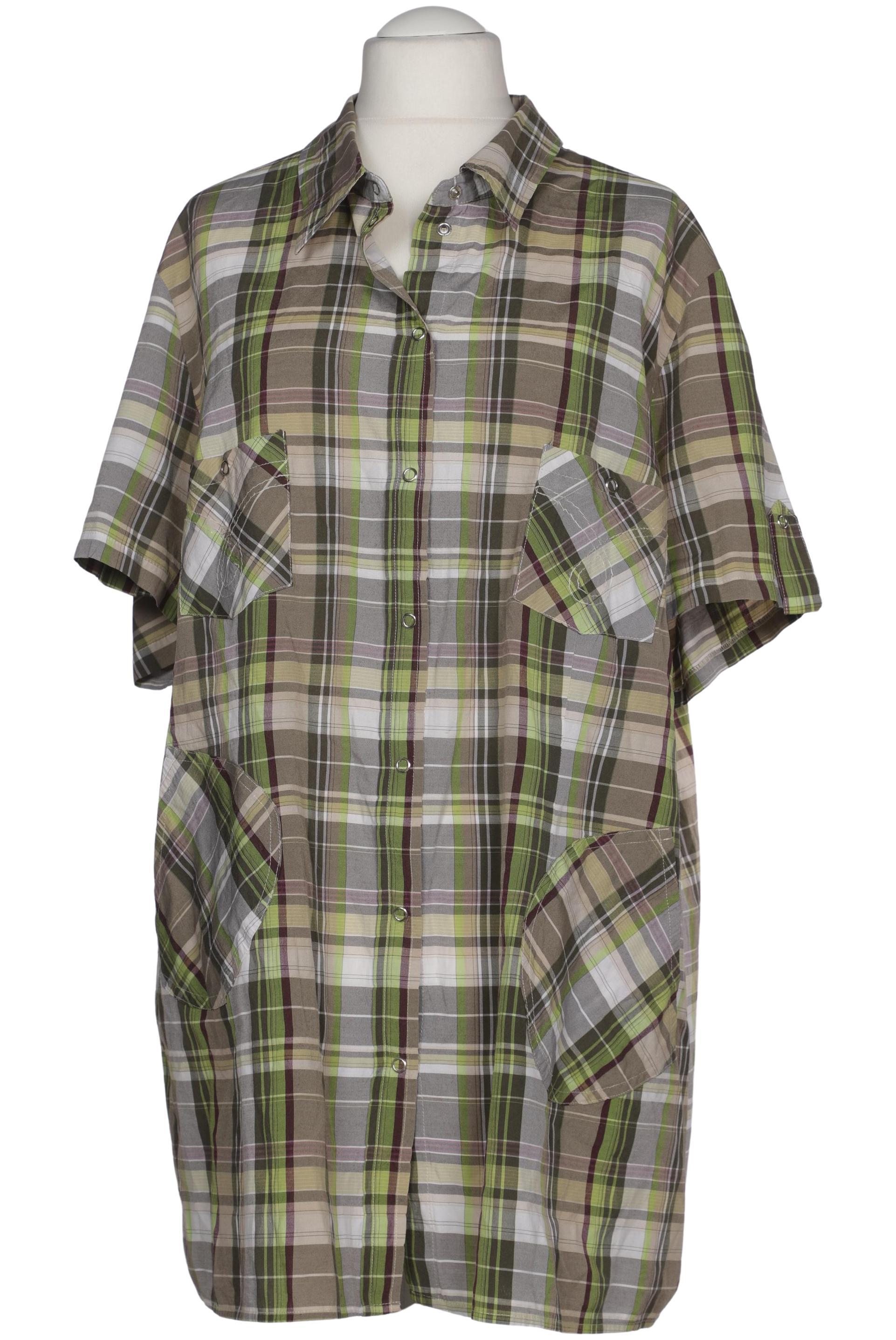 

Ulla Popken Damen Bluse, grün, Gr. 54