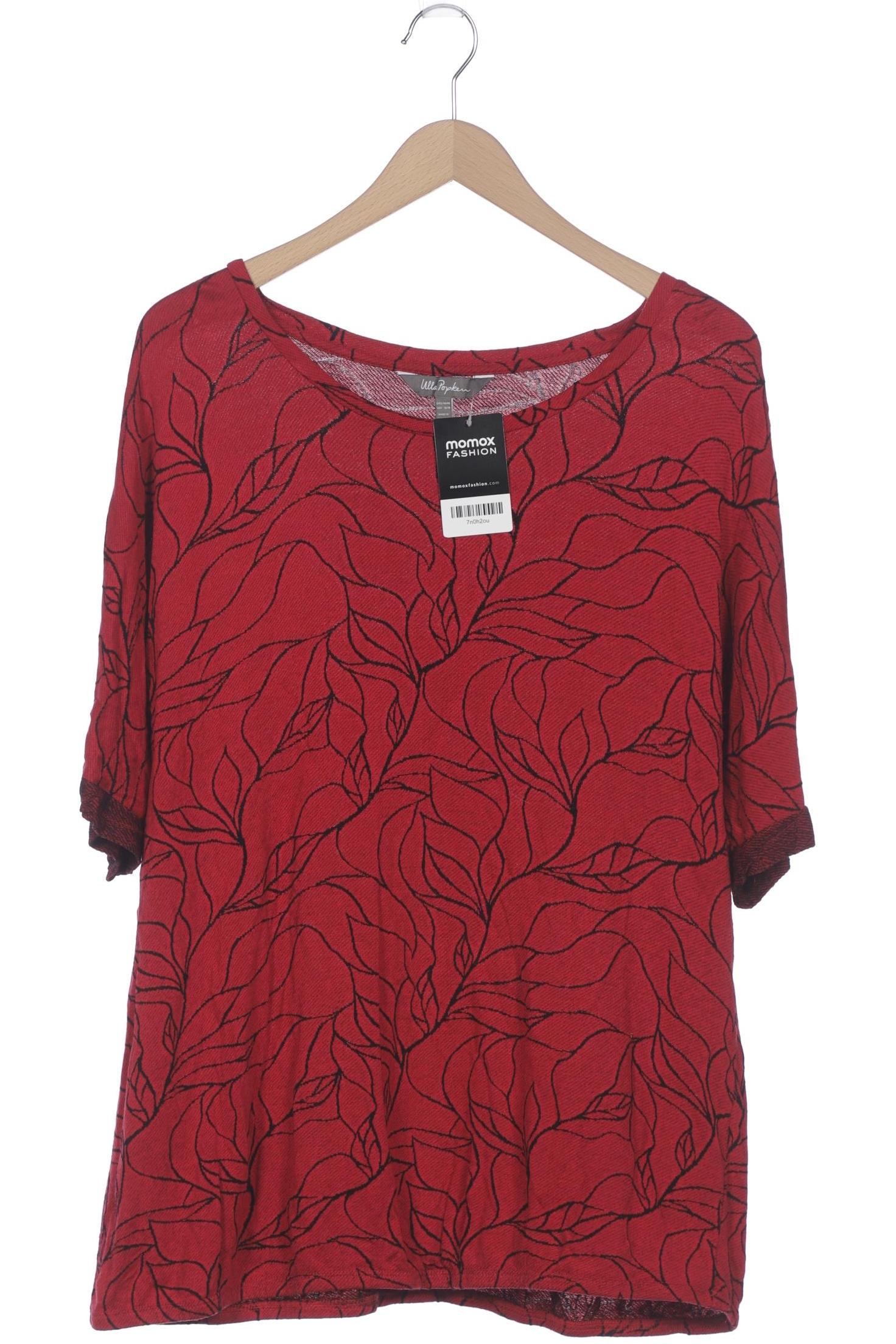 

Ulla Popken Damen T-Shirt, rot, Gr. 46