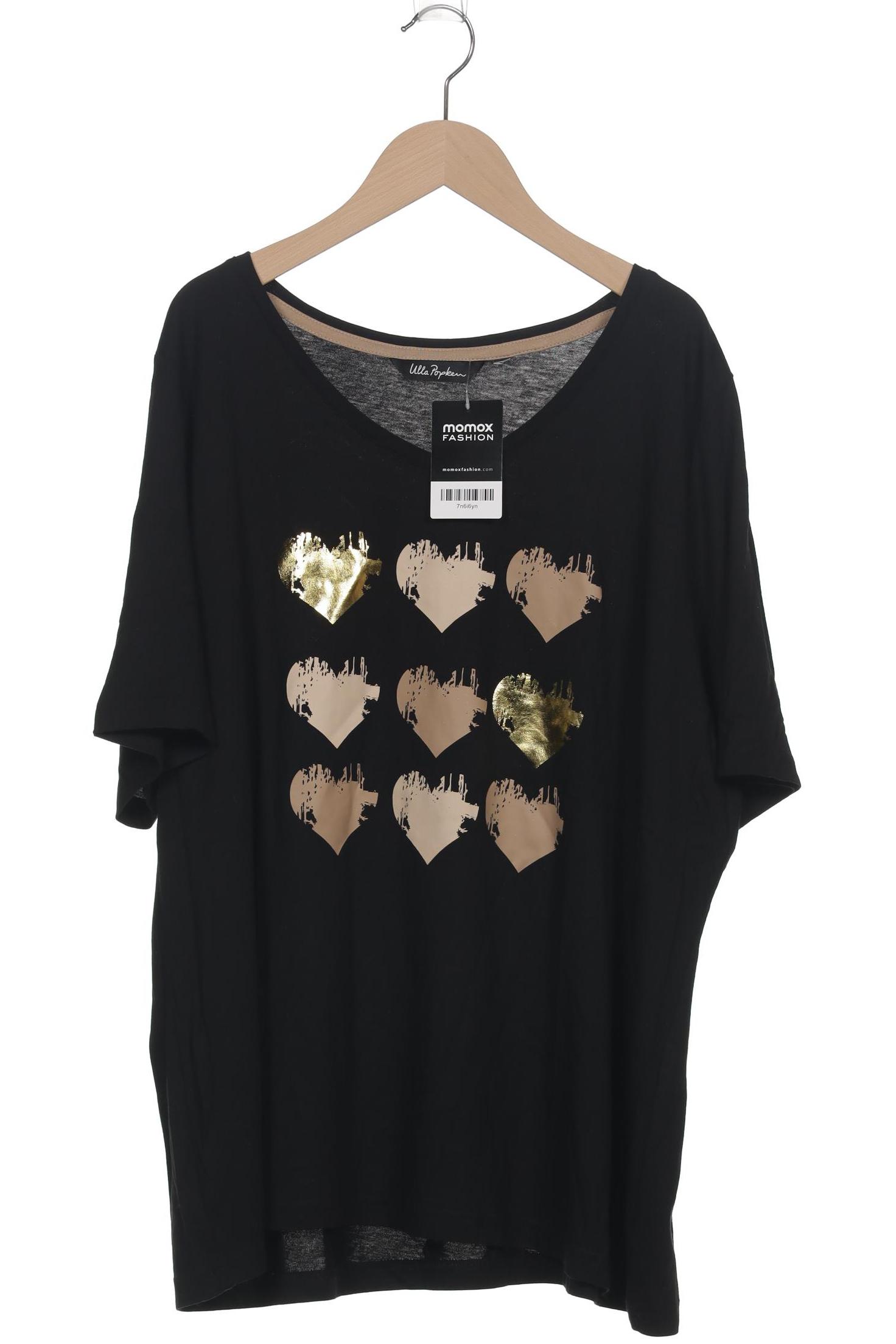 

Ulla Popken Damen T-Shirt, schwarz, Gr. 48