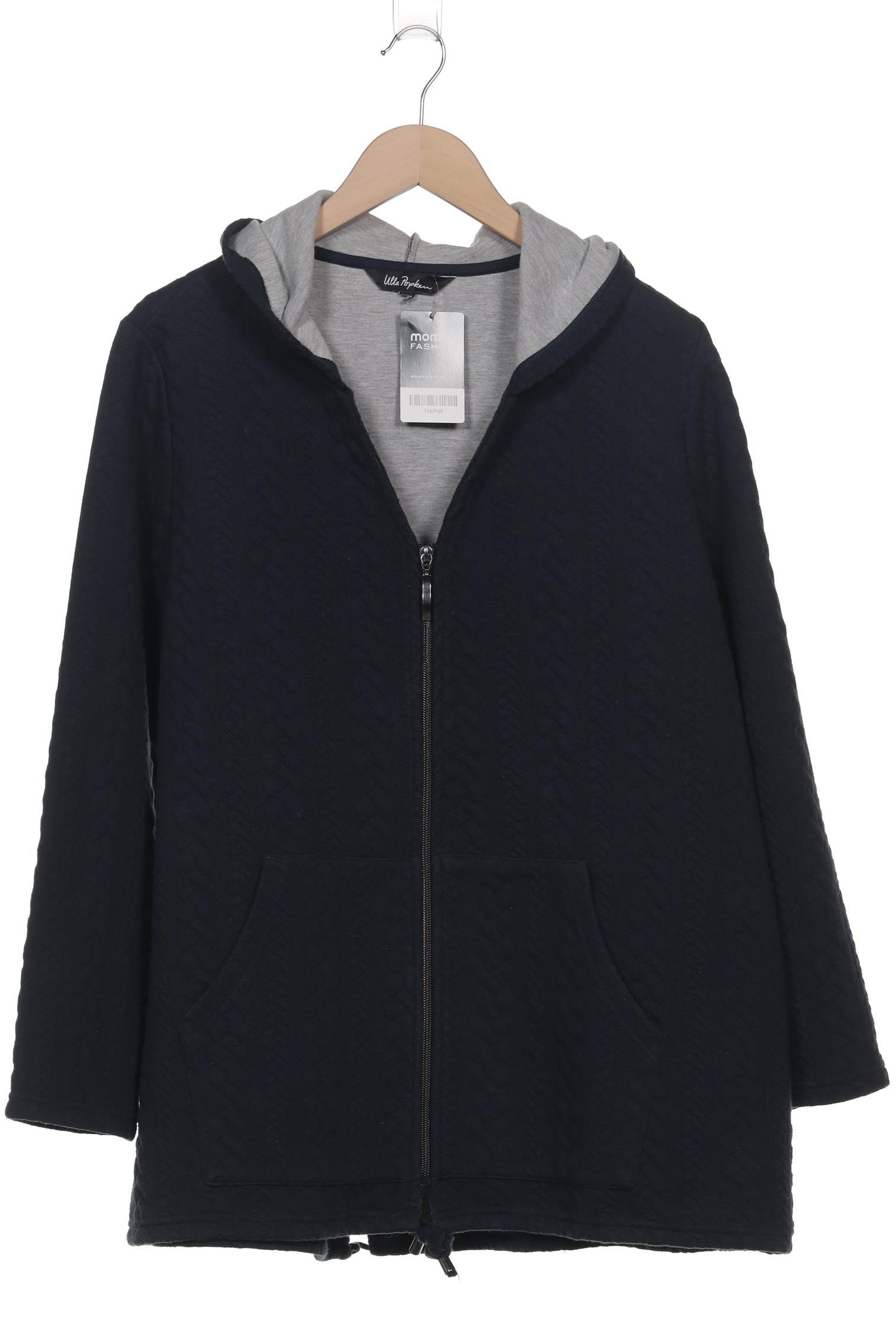 

Ulla Popken Damen Kapuzenpullover, marineblau, Gr. 46