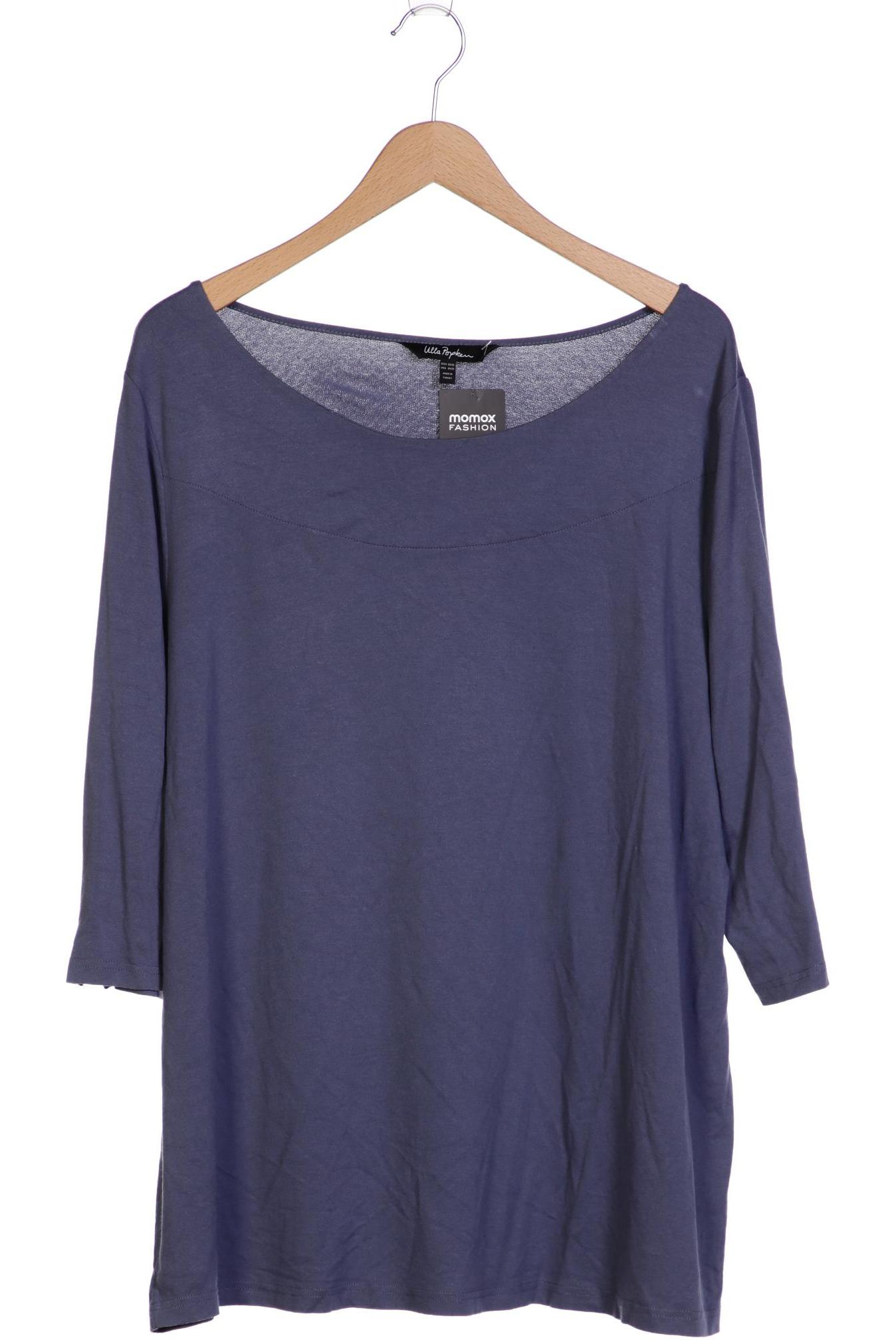 

Ulla Popken Damen Langarmshirt, blau, Gr. 50