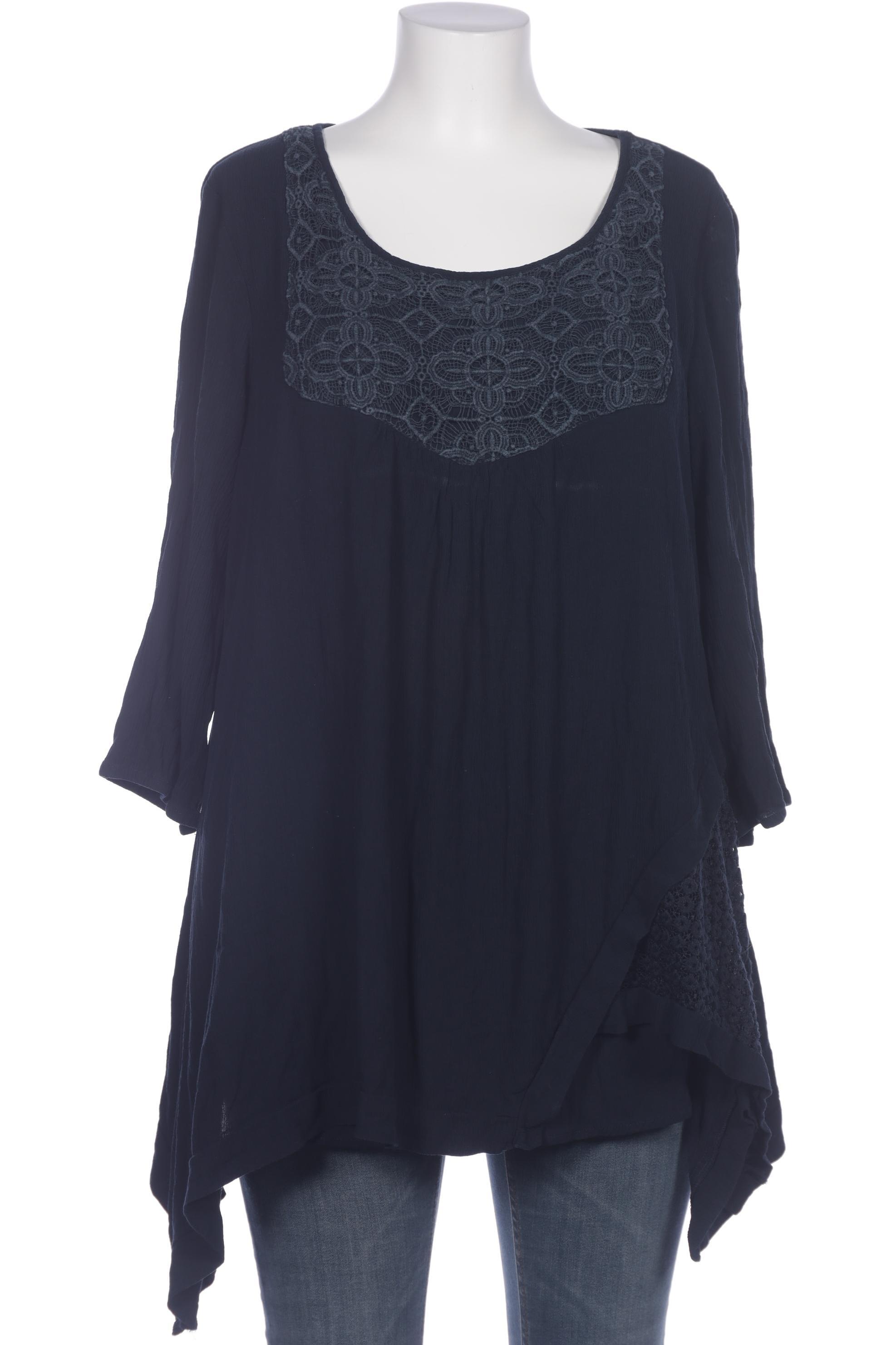 

Ulla Popken Damen Bluse, marineblau, Gr. 46