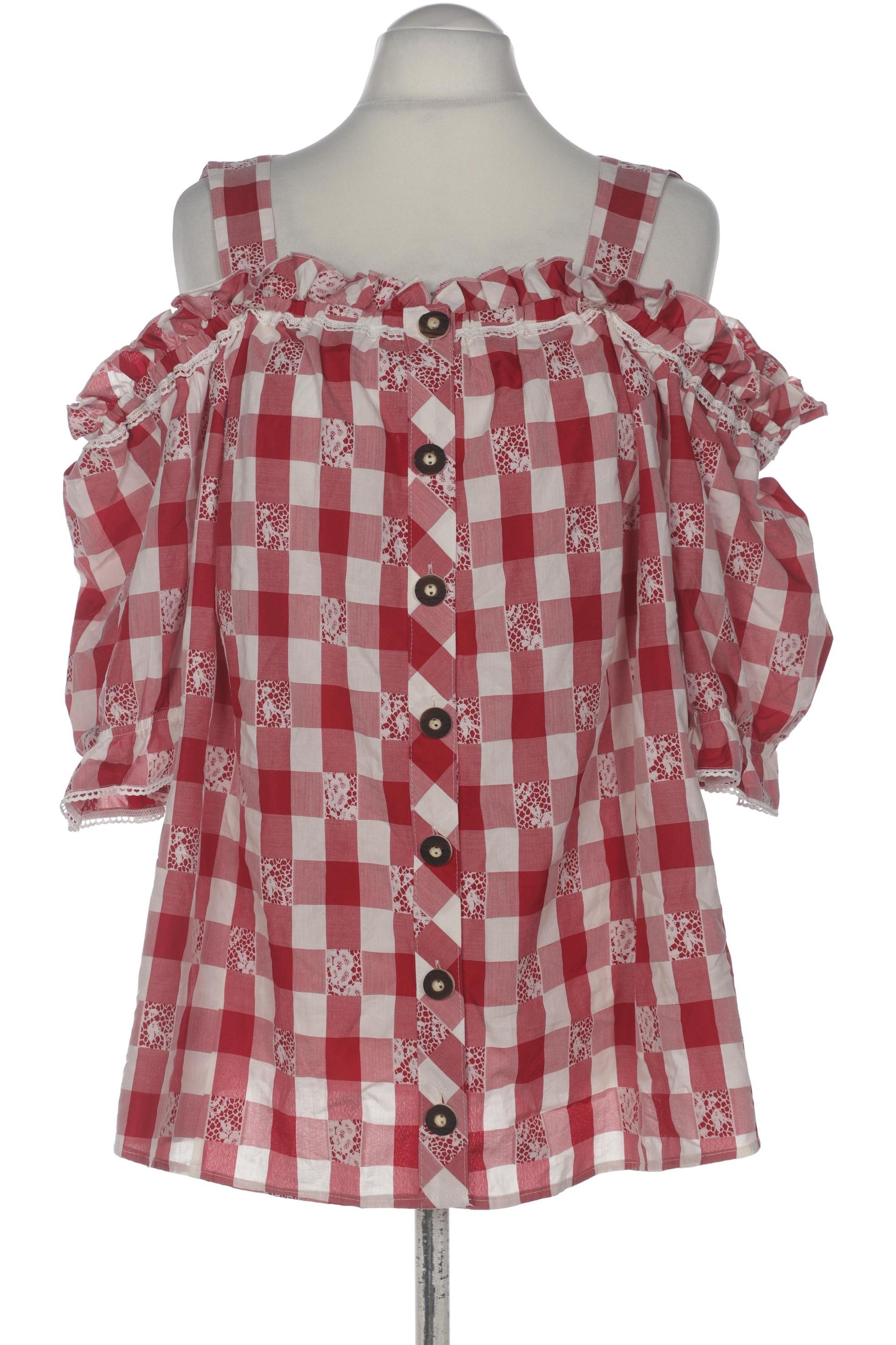 

Ulla Popken Damen Bluse, rot, Gr. 54