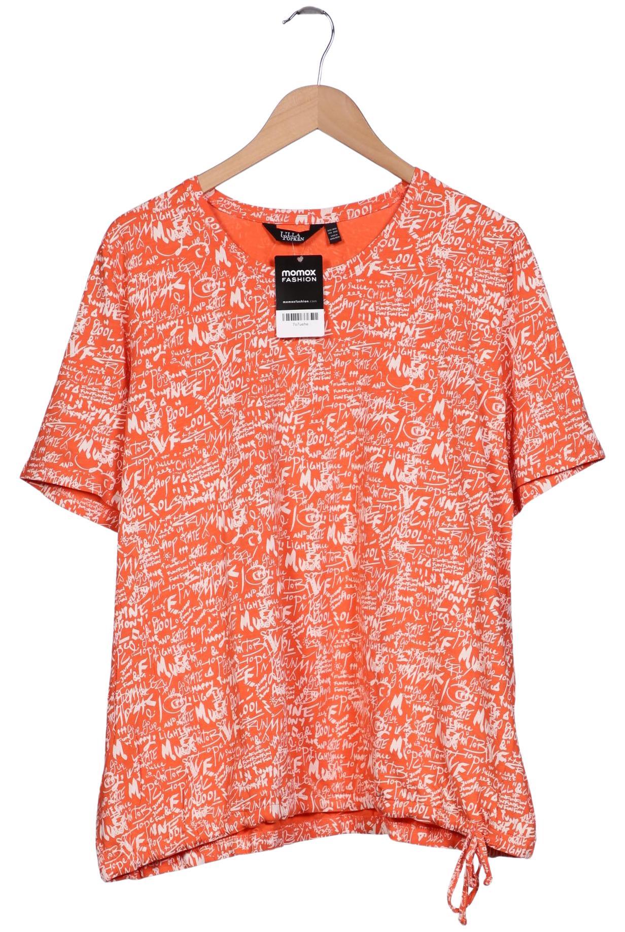 

Ulla Popken Damen T-Shirt, orange, Gr. 50