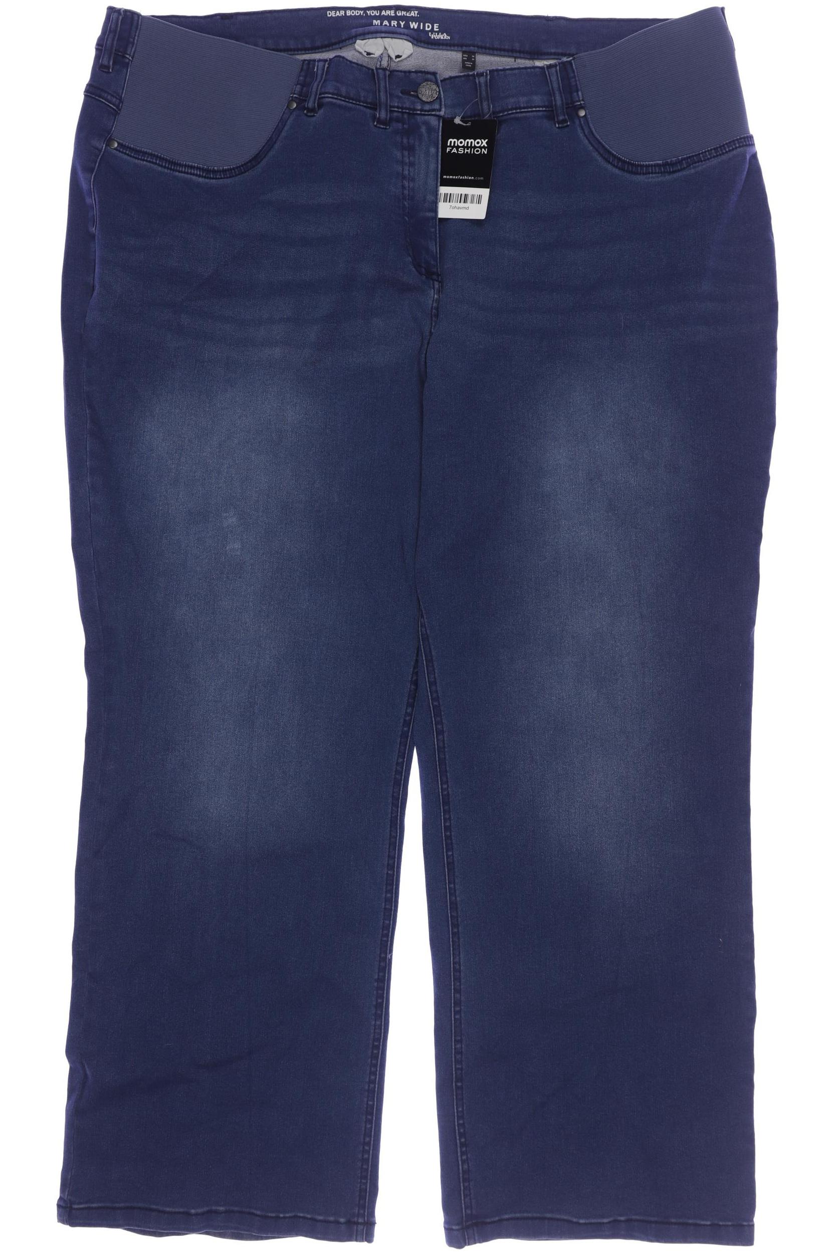 

Ulla Popken Damen Jeans, blau, Gr. 54