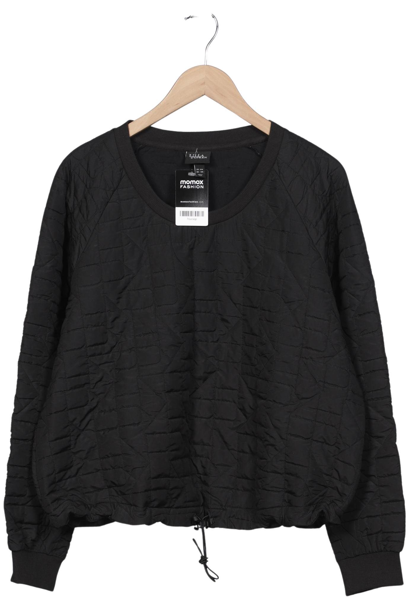 

Ulla Popken Damen Sweatshirt, schwarz, Gr. 46