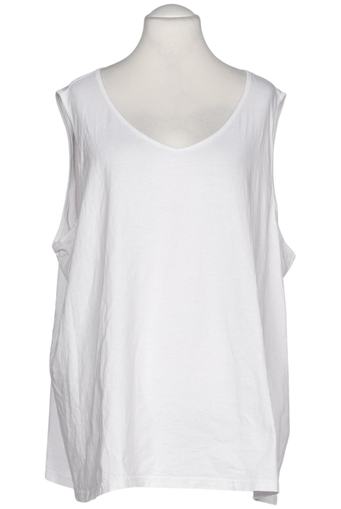 

Ulla Popken Damen Top, weiß, Gr. 58