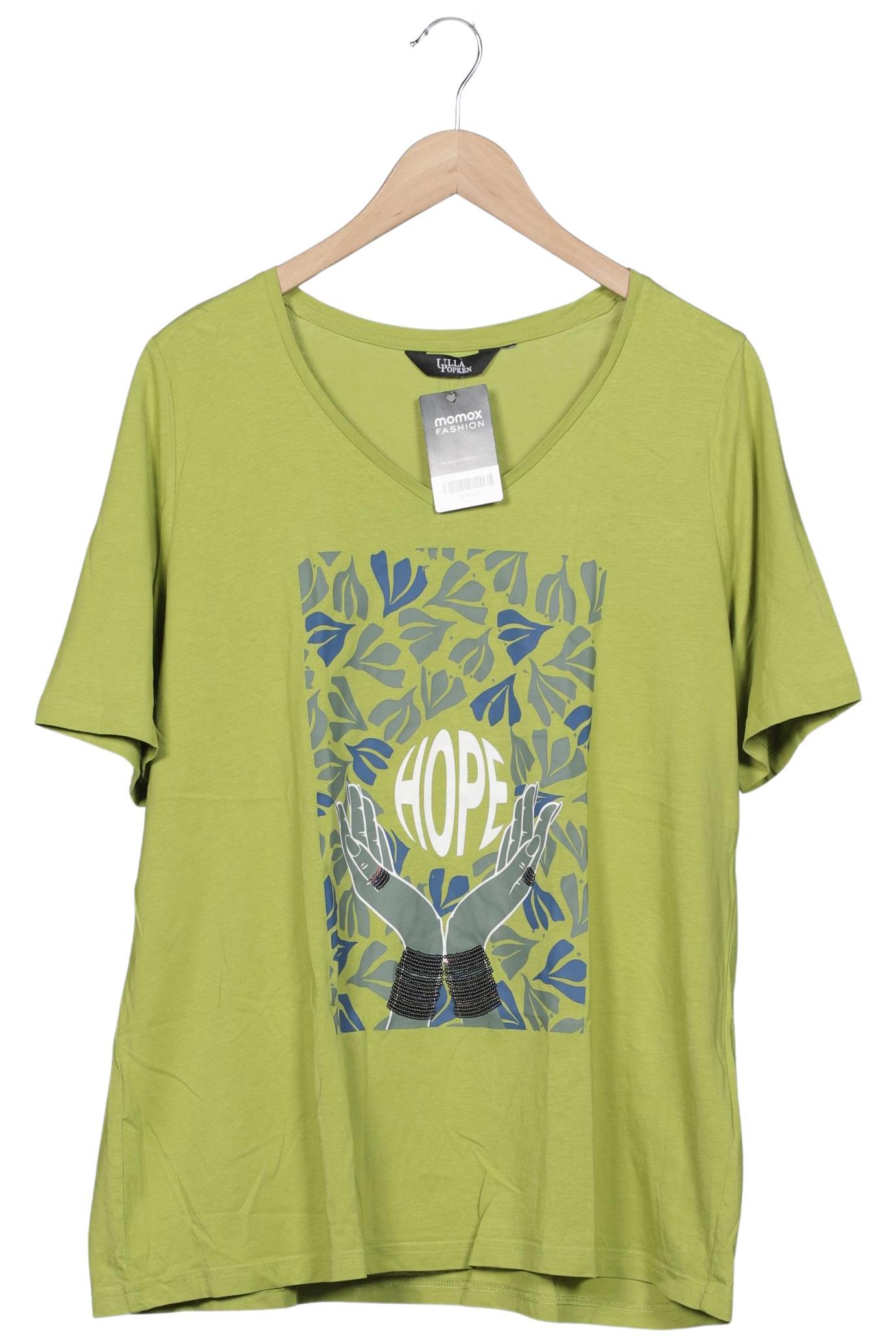 

Ulla Popken Damen T-Shirt, hellgrün, Gr. 46