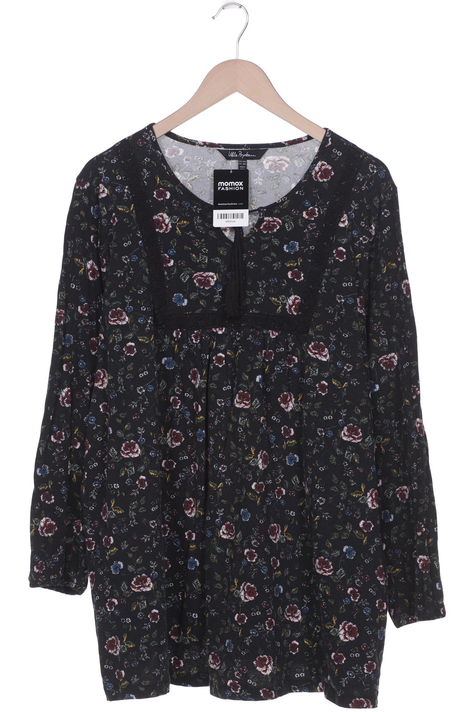 

Ulla Popken Damen Langarmshirt, schwarz, Gr. 50