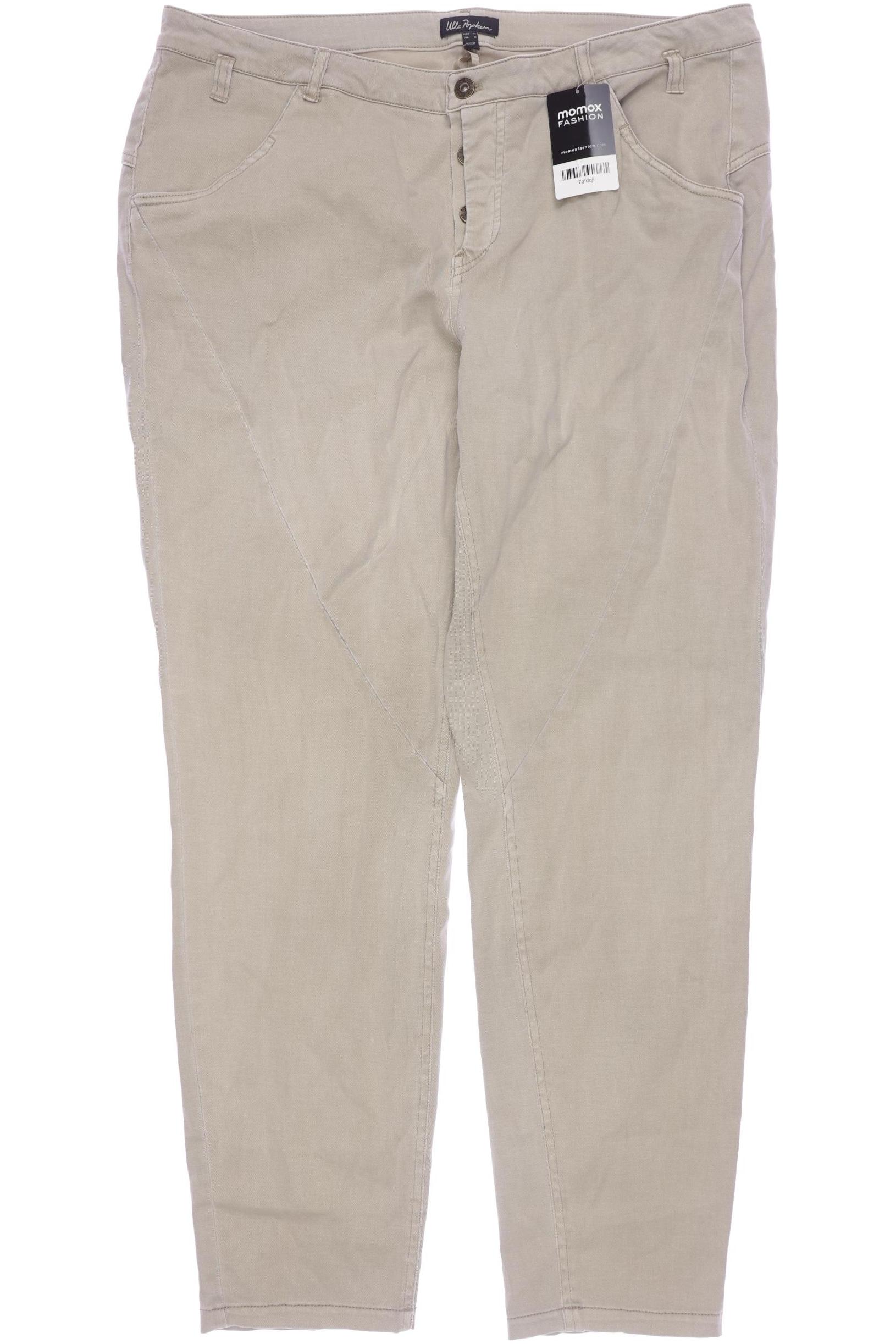 

Ulla Popken Damen Stoffhose, beige, Gr. 46