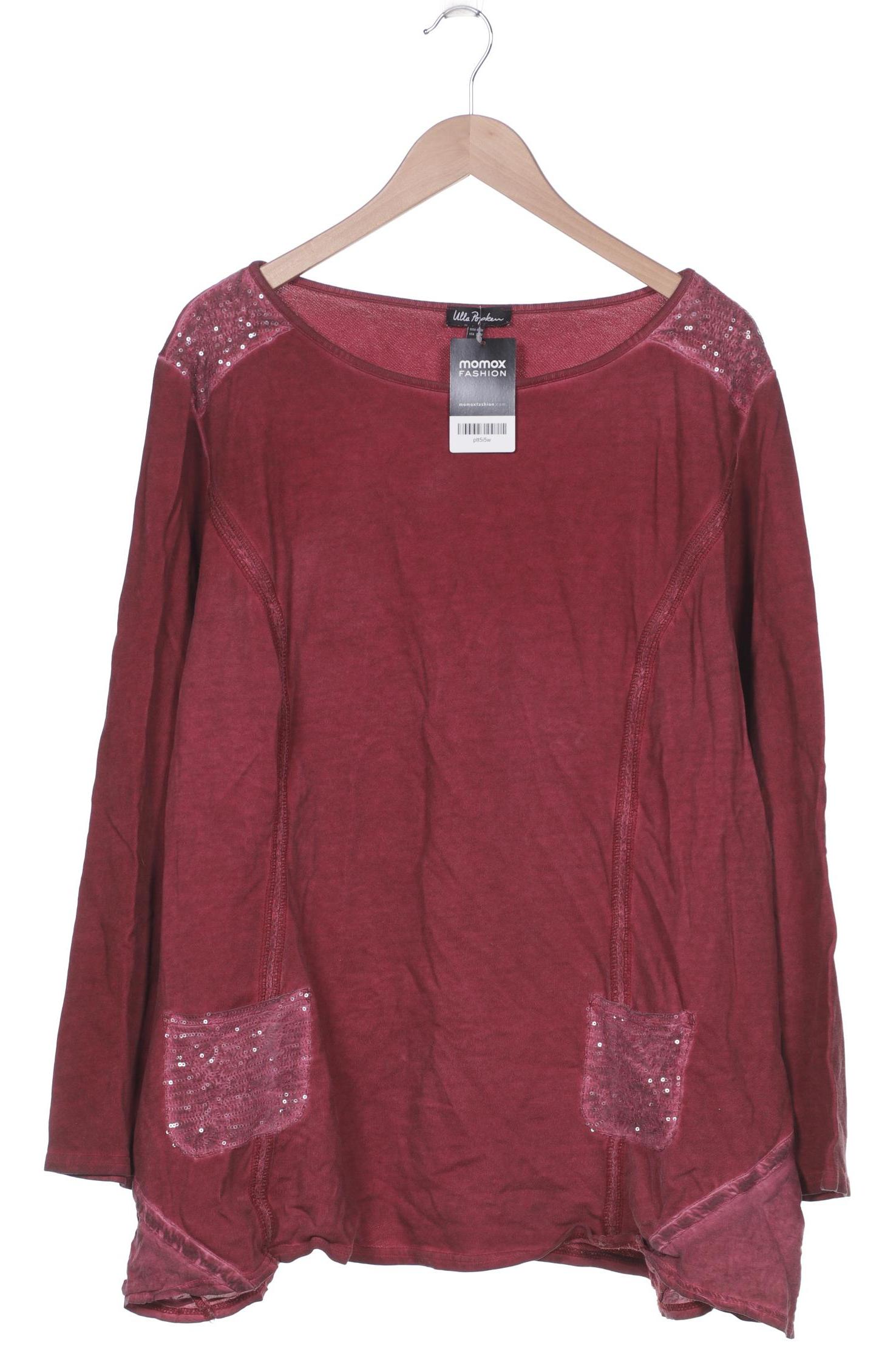 

Ulla Popken Damen Sweatshirt, bordeaux