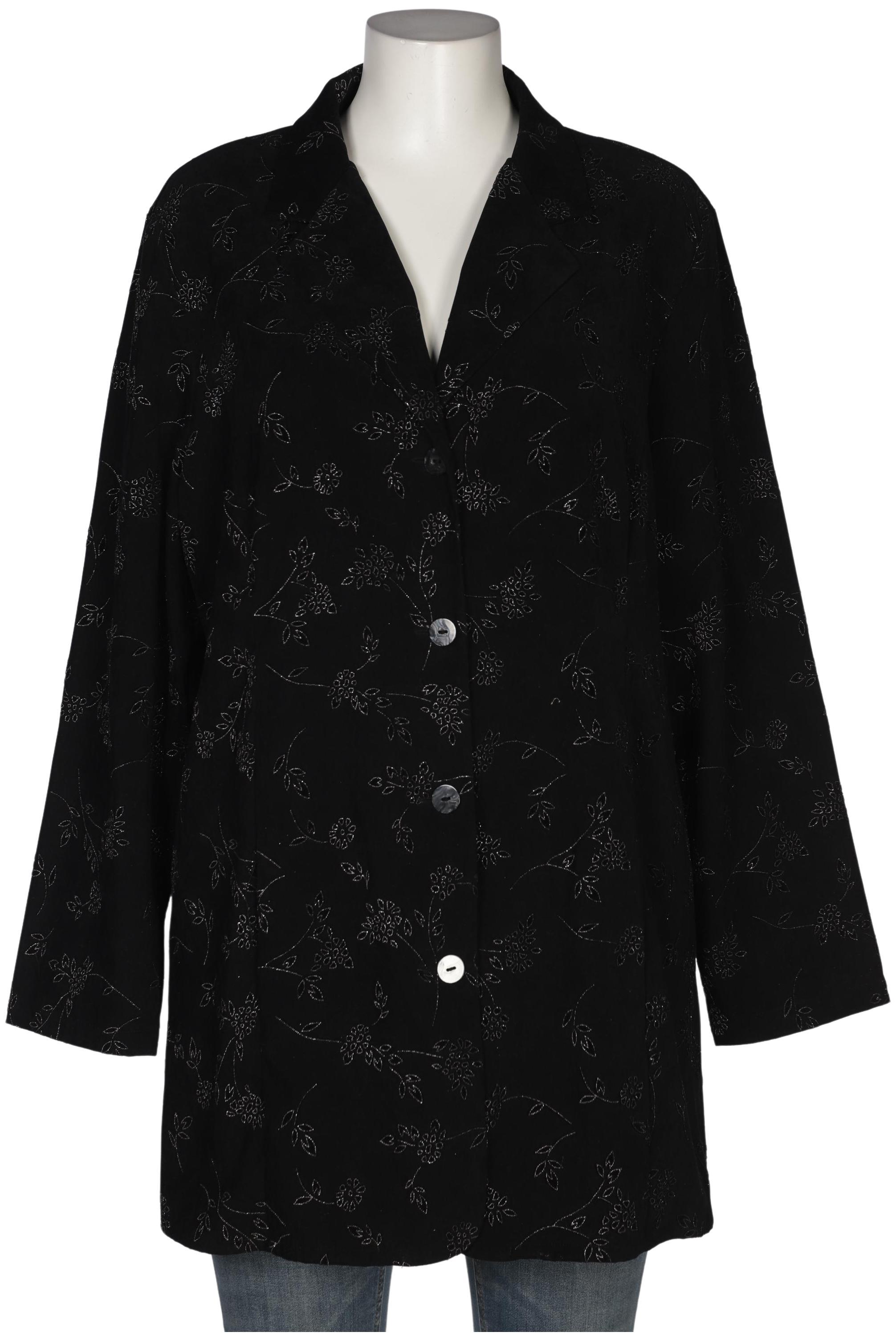 

Ulla Popken Damen Blazer, schwarz, Gr. 52