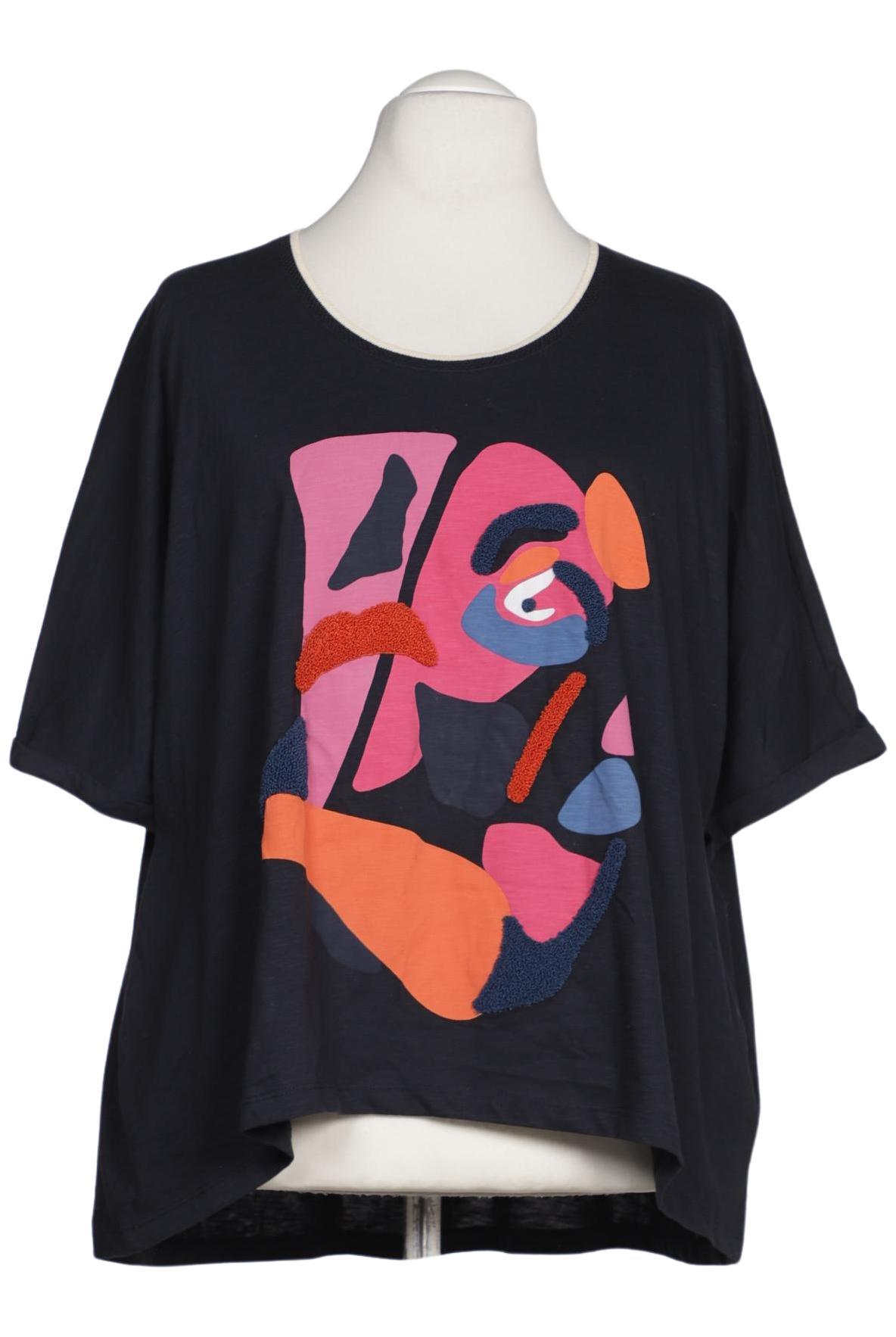 

Ulla Popken Damen T-Shirt, marineblau, Gr. 54