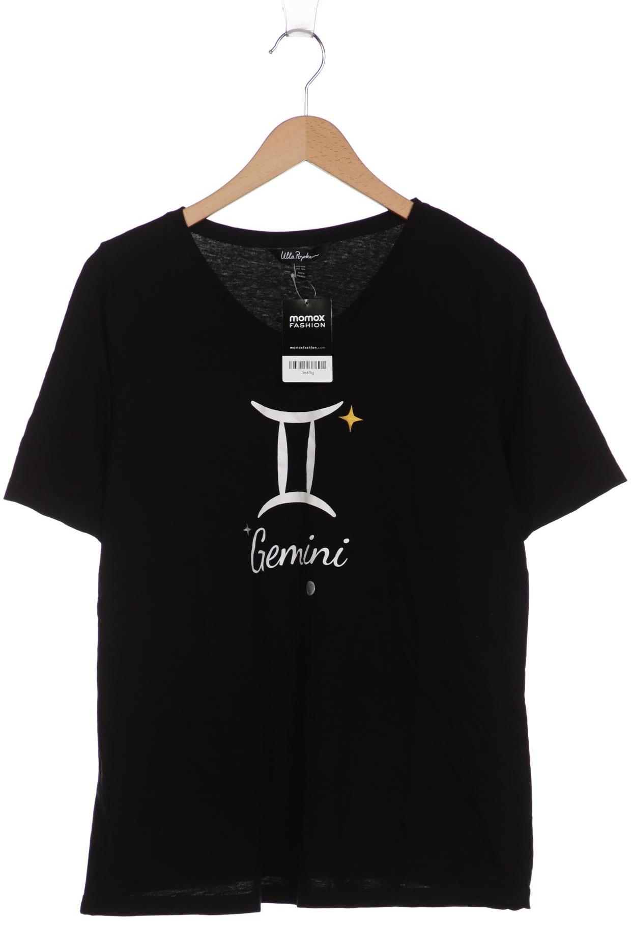 

Ulla Popken Damen T-Shirt, schwarz, Gr. 42