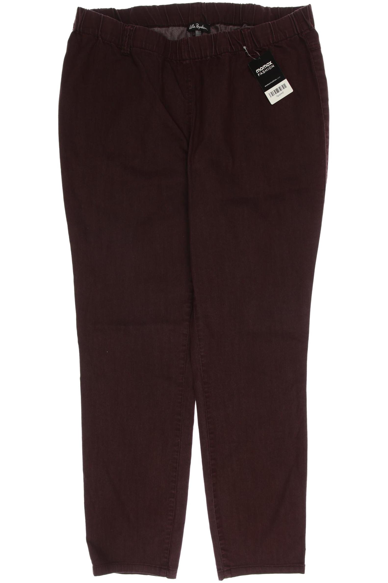 

Ulla Popken Damen Jeans, bordeaux, Gr. 46