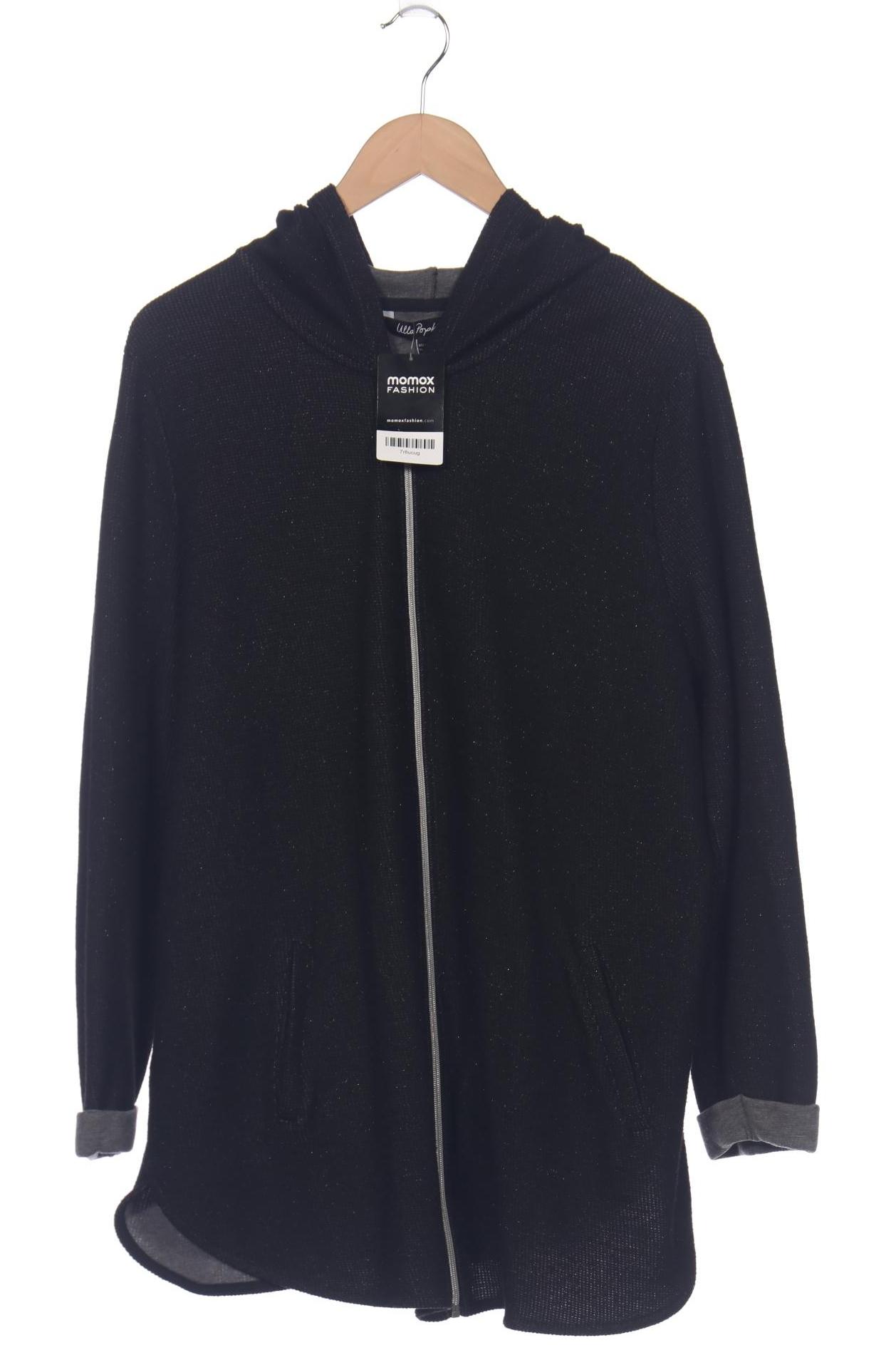 

Ulla Popken Damen Kapuzenpullover, schwarz, Gr. 46