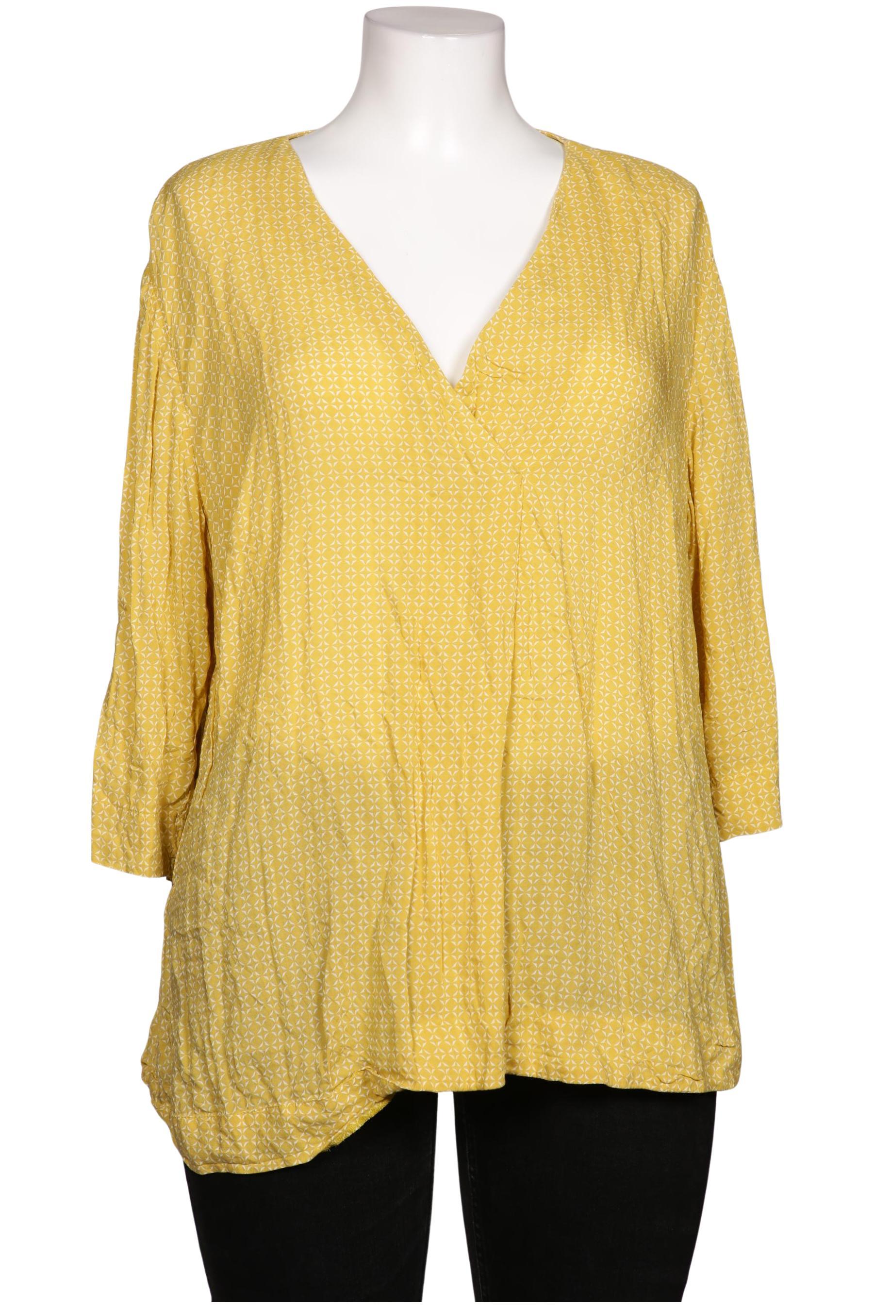 

Ulla Popken Damen Bluse, gelb, Gr. 46