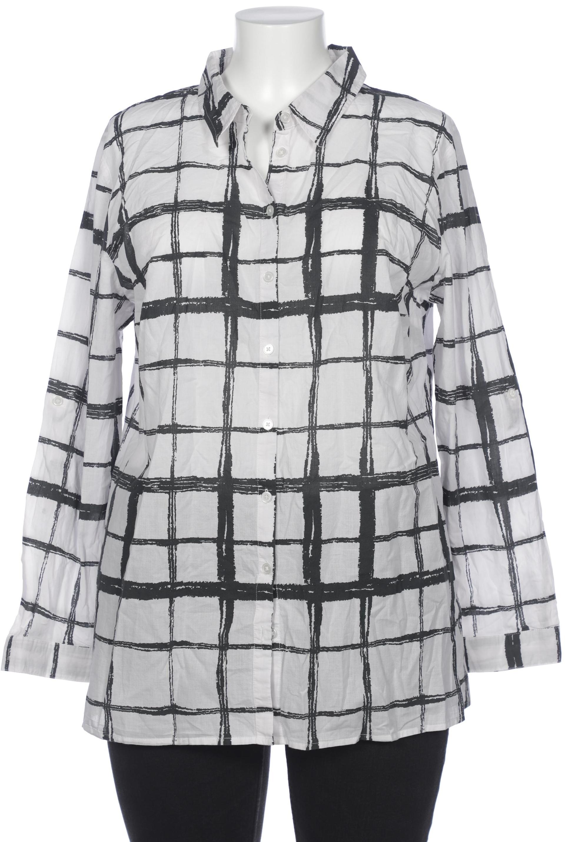 

Ulla Popken Damen Bluse, weiß, Gr. 46