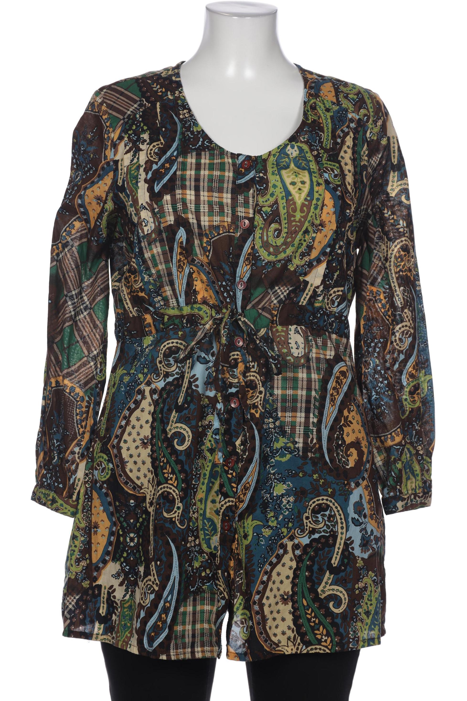 

Ulla Popken Damen Bluse, mehrfarbig, Gr. 46