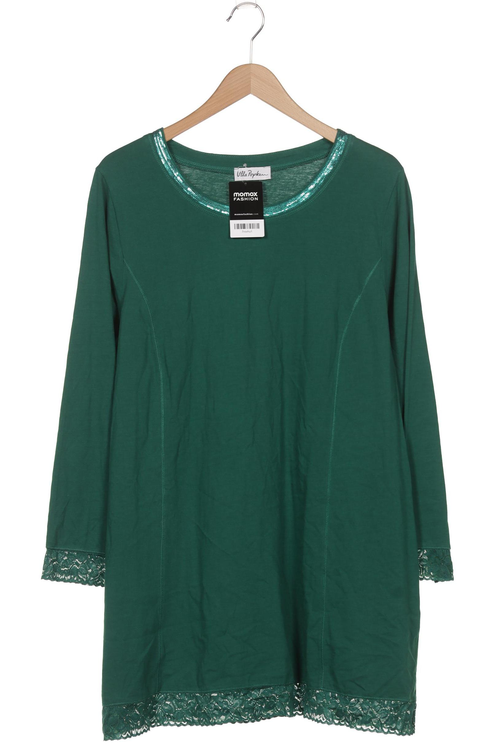 

Ulla Popken Damen Langarmshirt, grün, Gr. 50