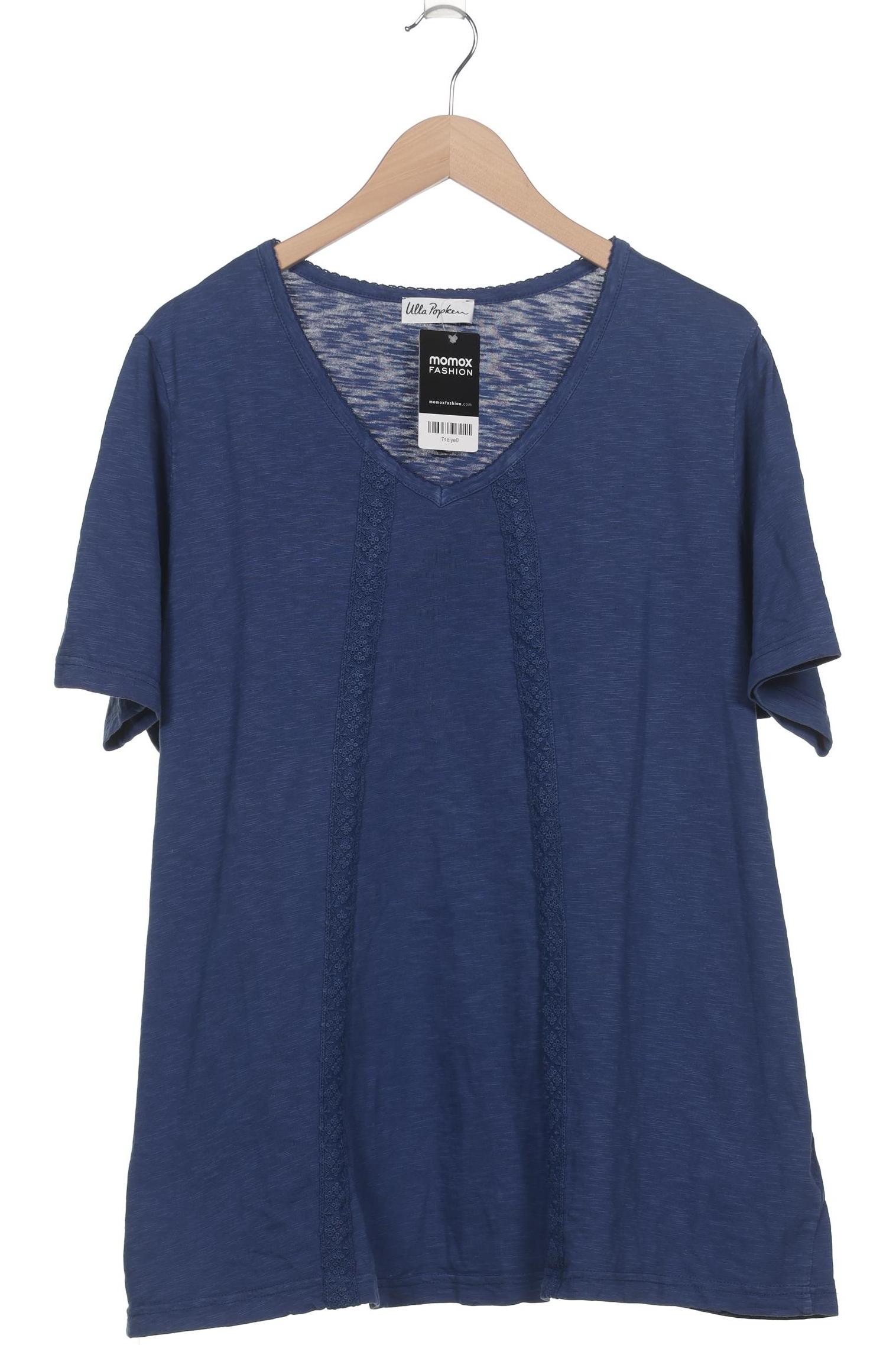 

Ulla Popken Damen T-Shirt, blau, Gr. 50