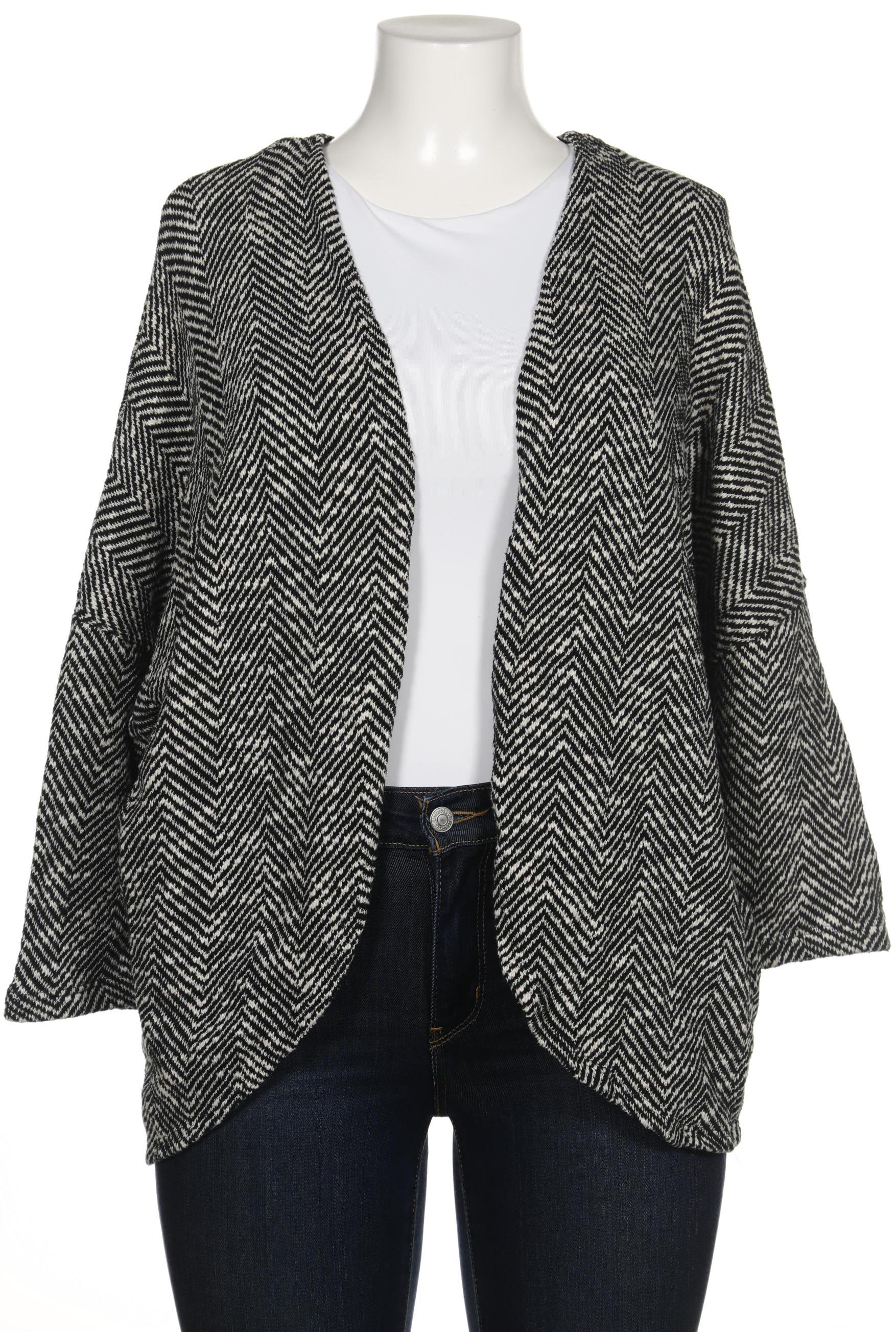 

Ulla Popken Damen Strickjacke, schwarz, Gr. 46