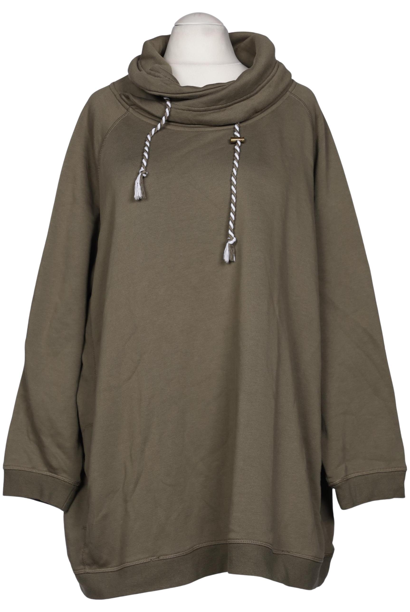 

Ulla Popken Damen Sweatshirt, grün, Gr. 58