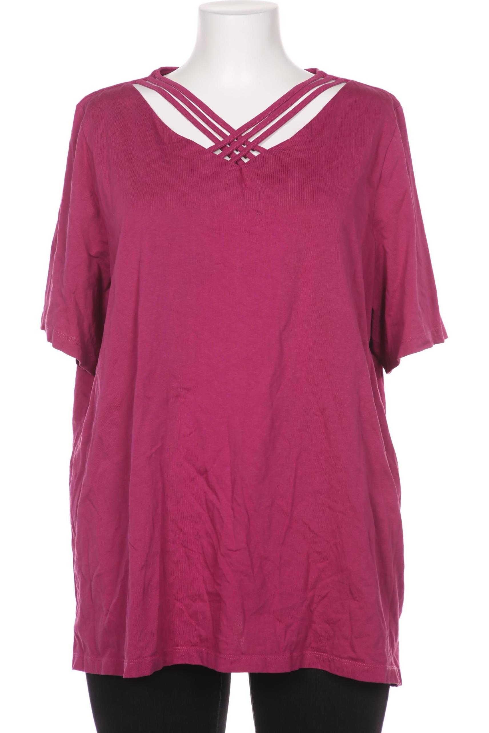 

Ulla Popken Damen T-Shirt, pink, Gr. 50